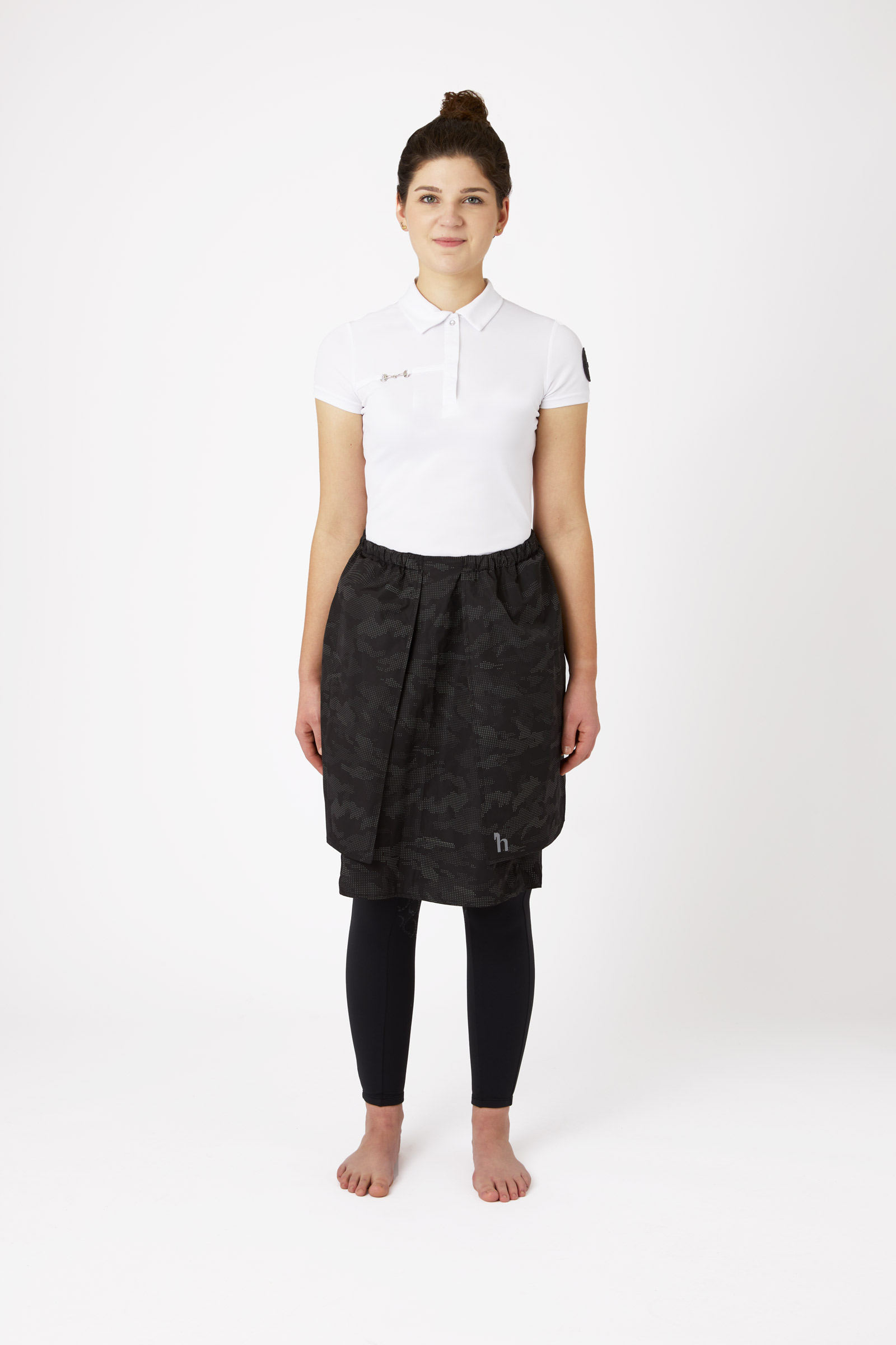 Horze Camo Luminox reflekterende skjørt, dame