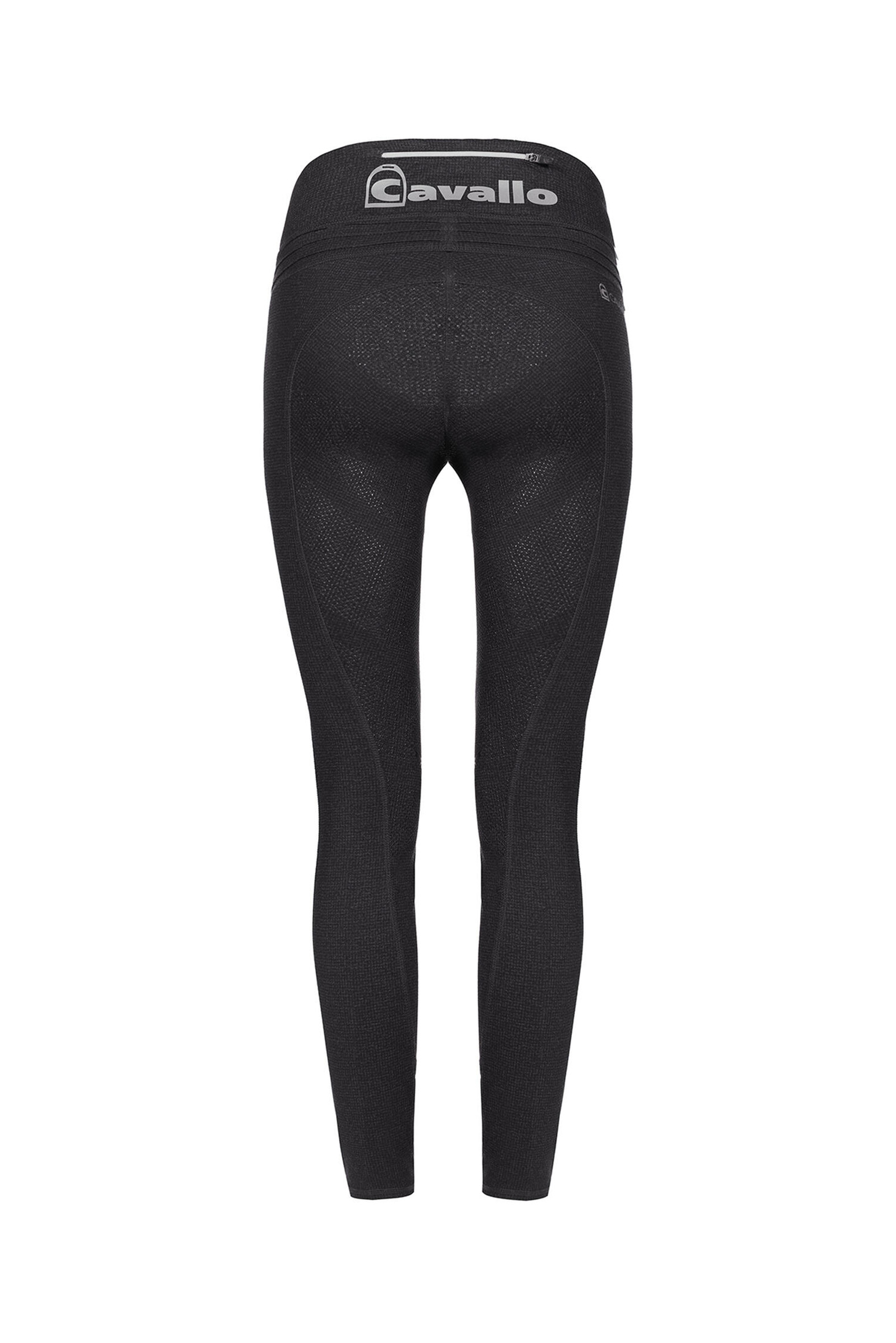 Black Cavallo Lin Grip helforsterket vintertights. dame