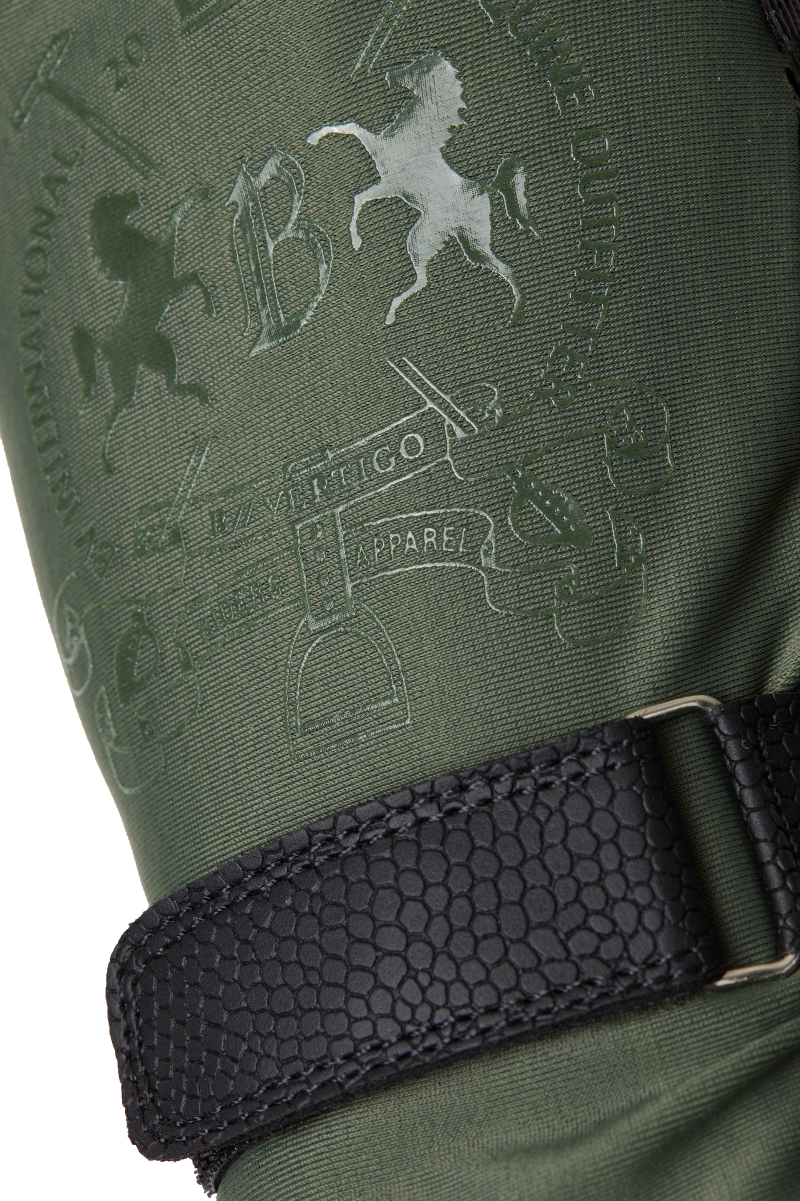 B Vertigo Laia ridehansker med logotrykk til dame