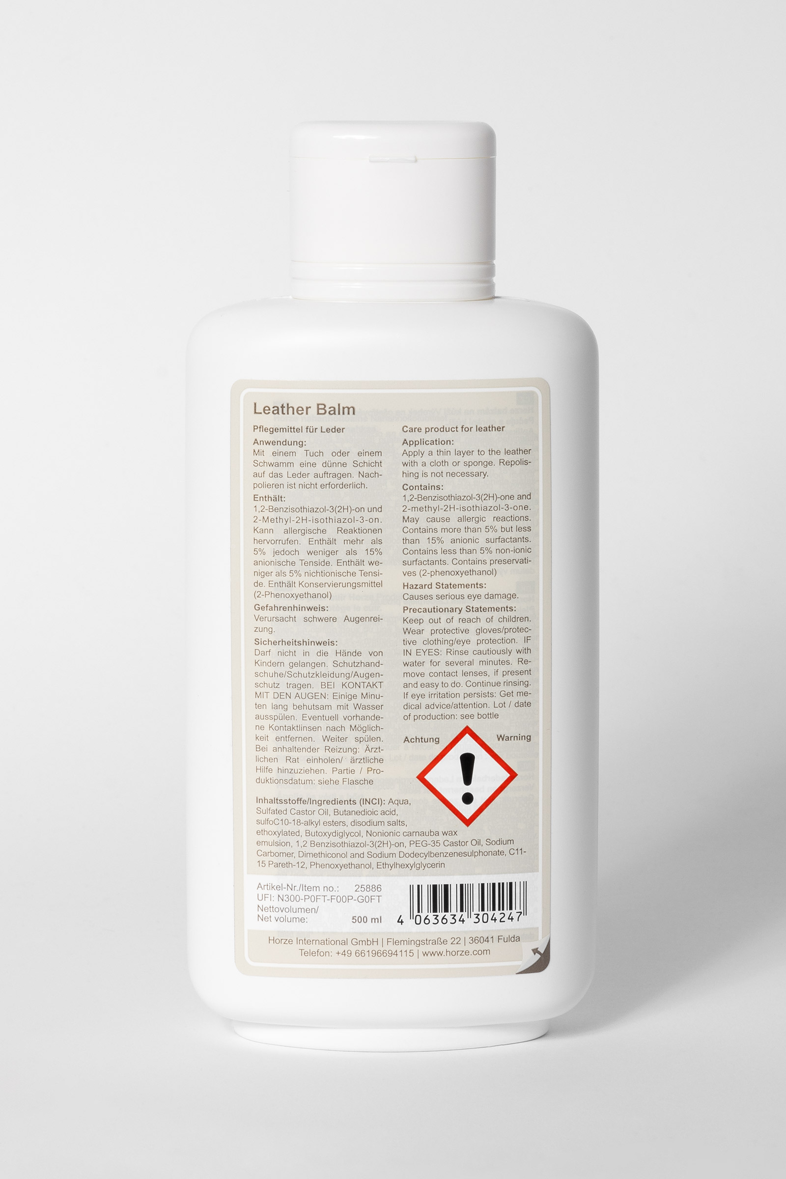 Horze Lærbalsam, 500 ml