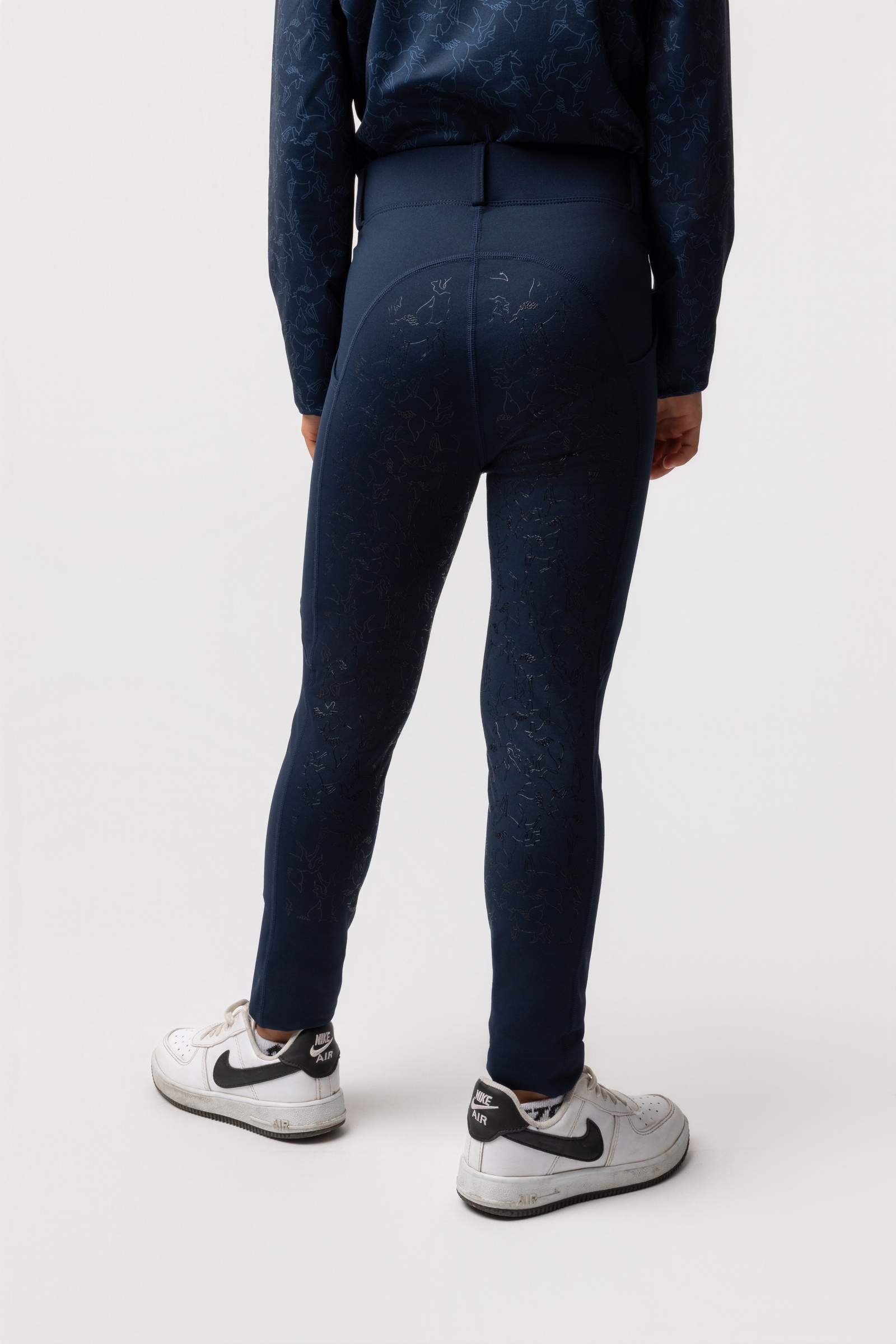 Horze Dea barns thermo helforsterkede ridebukser