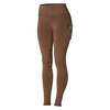 Ridetights, helforsterket silikon, mobillomme, dame