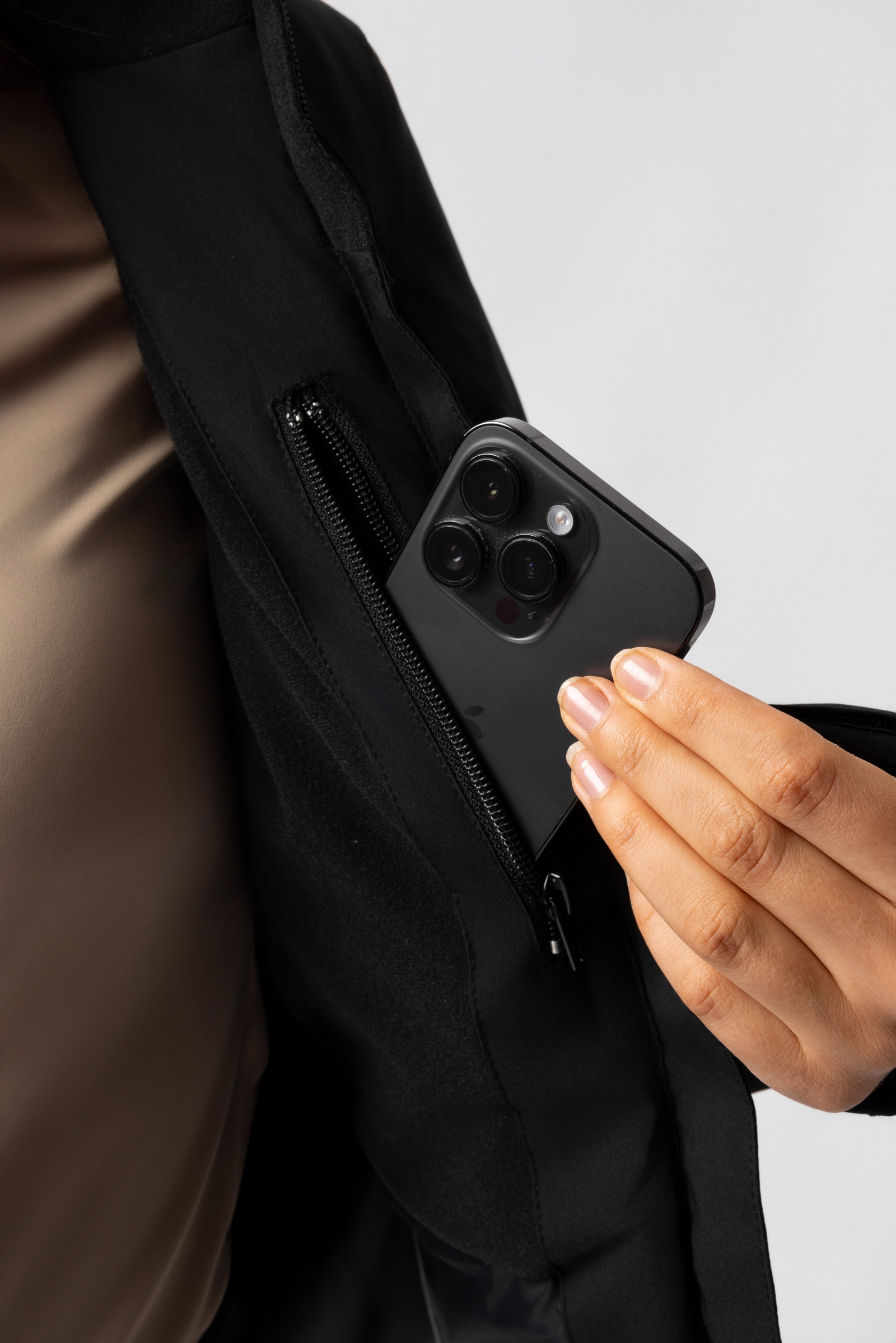 Horze Camila vanntett vattert jakke for dame