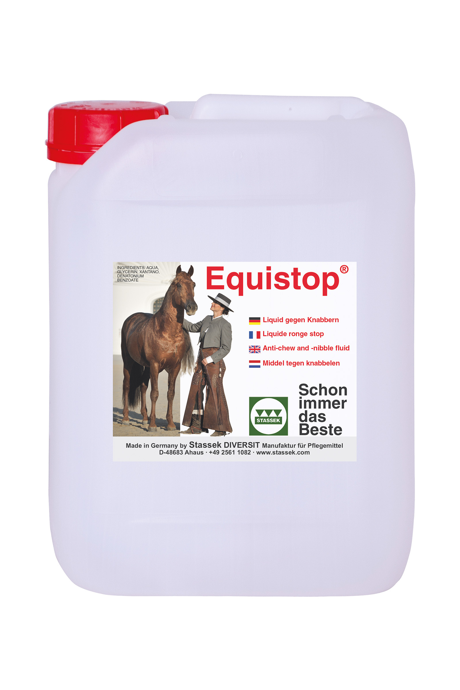 Stassek Equistop Anti tygg, 2 liters