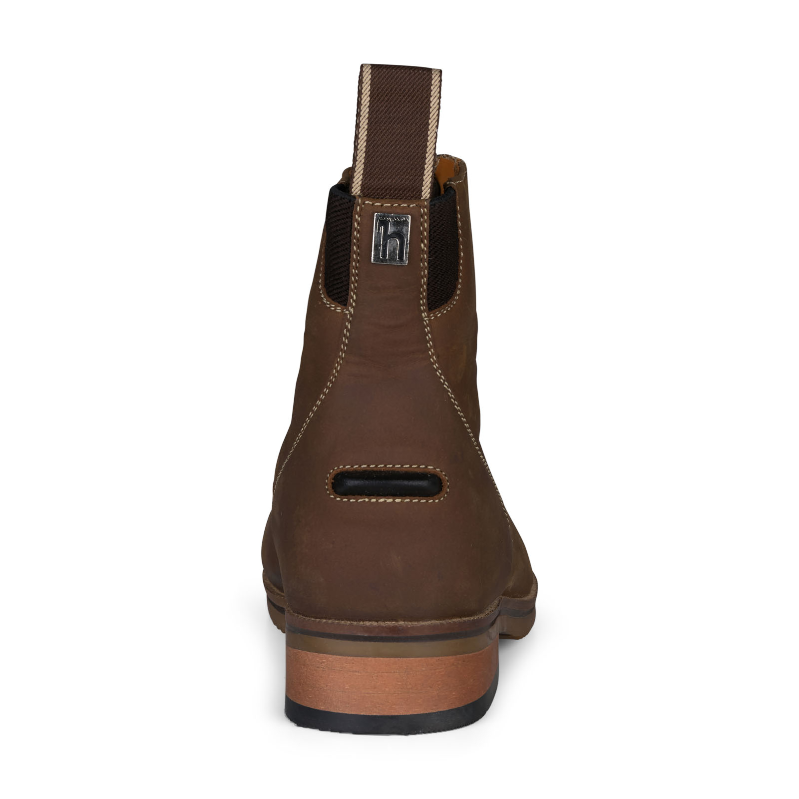 Horze Seville jodhpur-sko med frontglidel&aring;s, barn