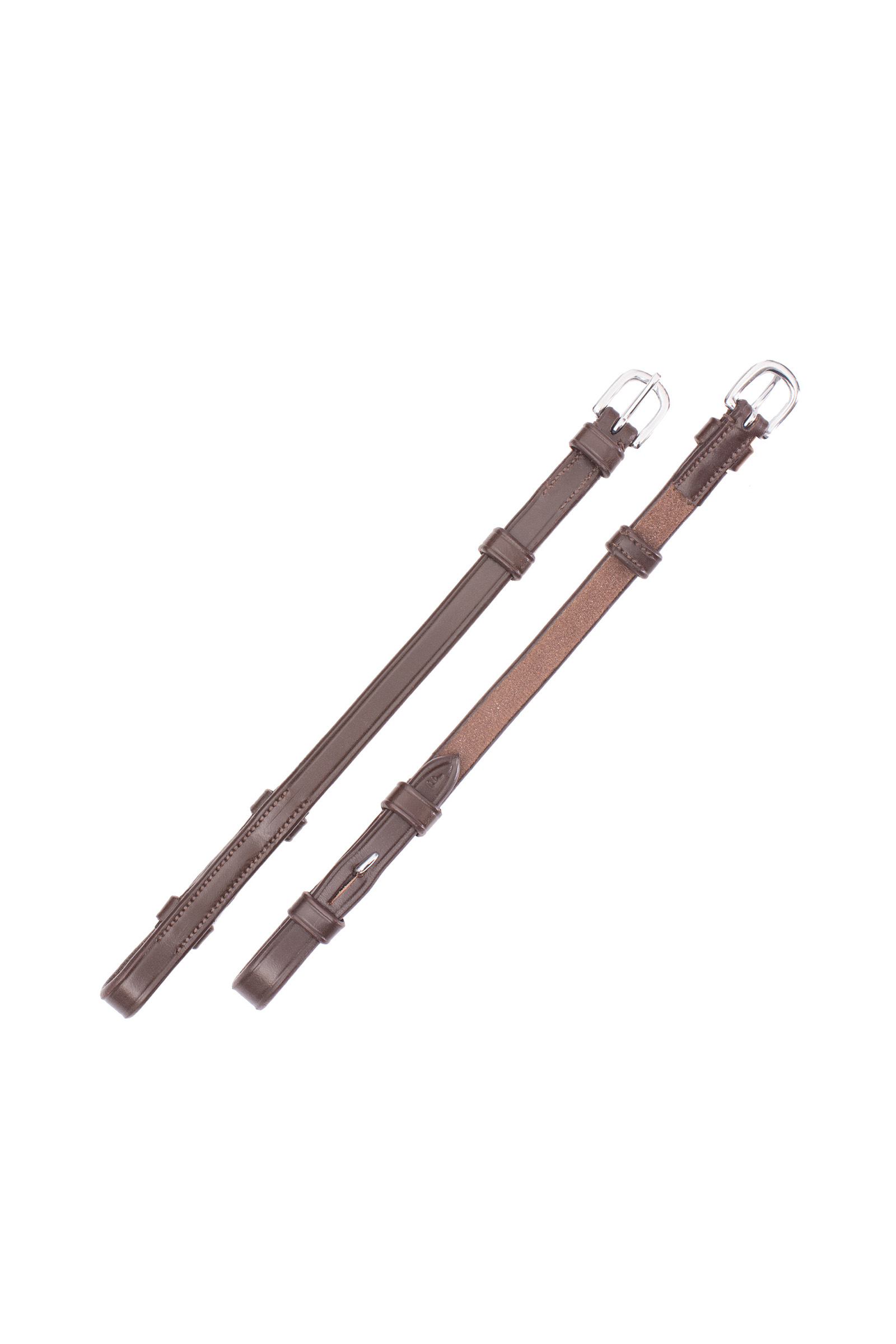 Dark Brown/Silver Schockemöhle Sports Select kinnstykker