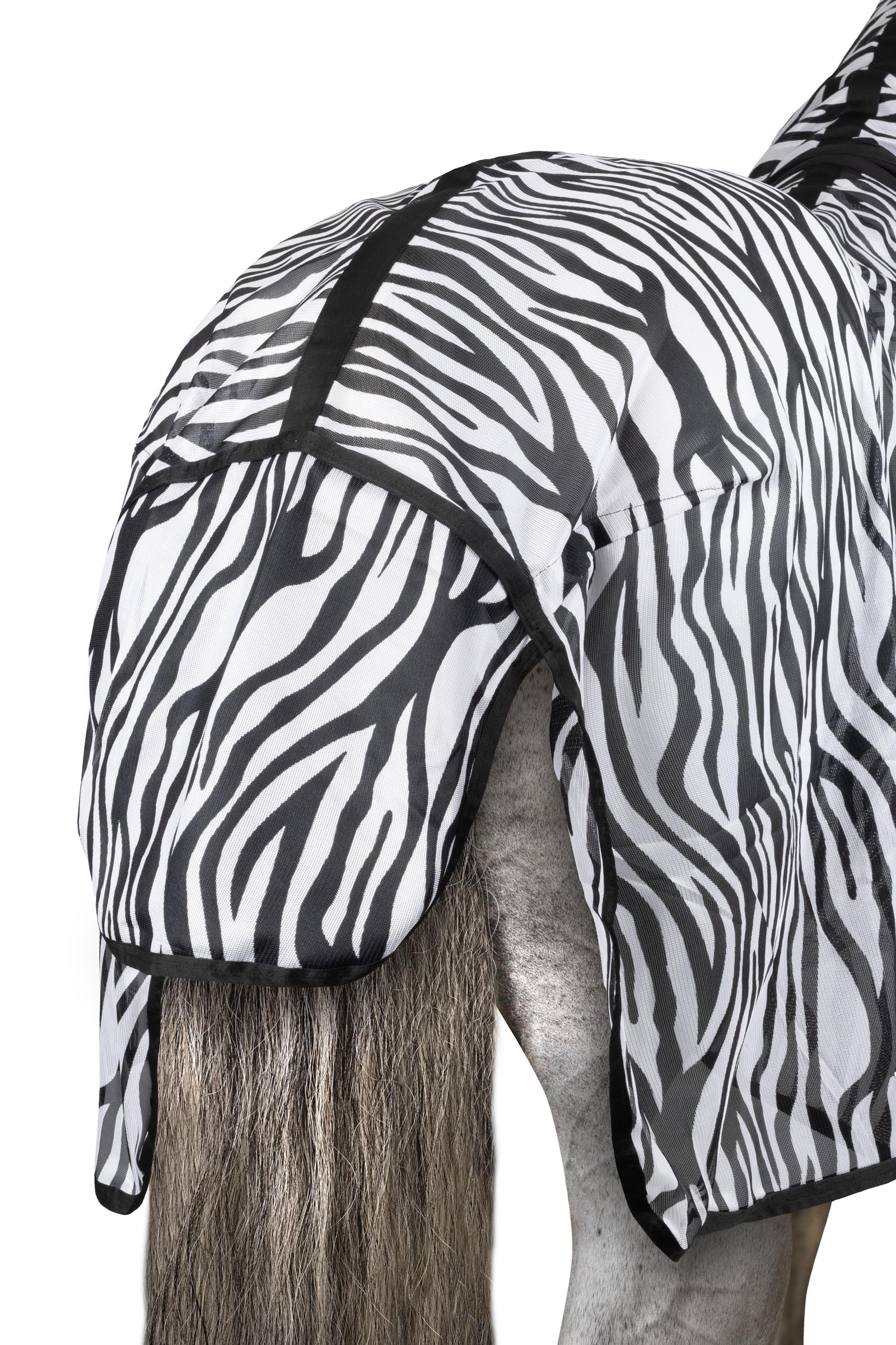 Horze Defender flueteppe med bukbeskytter