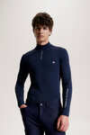 Tommy Hilfiger Equestrian 1/4 Zip Termoskjorte for menn 