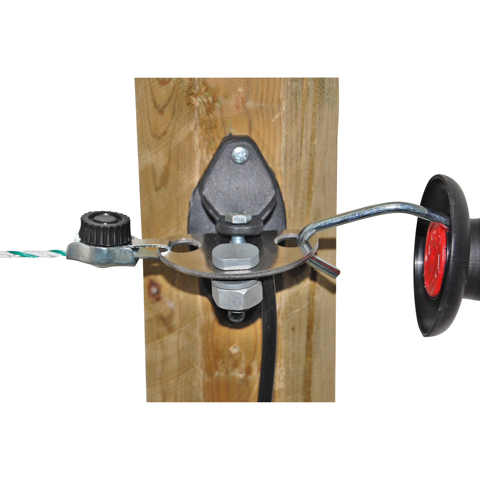 Farm Patrol skj&oslash;te til st&aring;ltr&aring;d, galvanisert, 10 stk