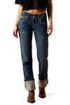 Ariat R.E.A.L. Mid Rise Stretch Ivy Stackable Straight Leg Dame jeans med rett ben