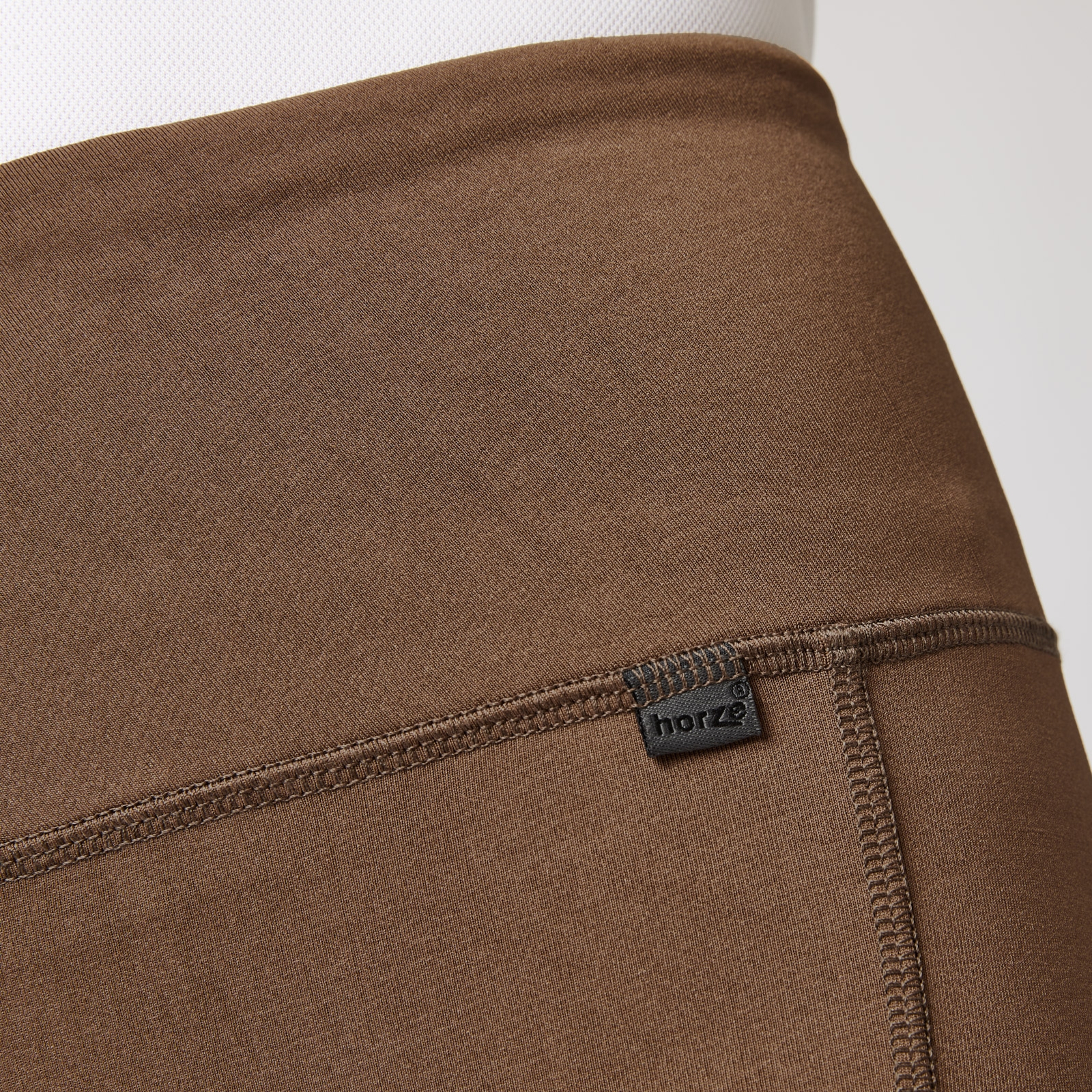 Ridetights, helforsterket silikon, mobillomme, dame