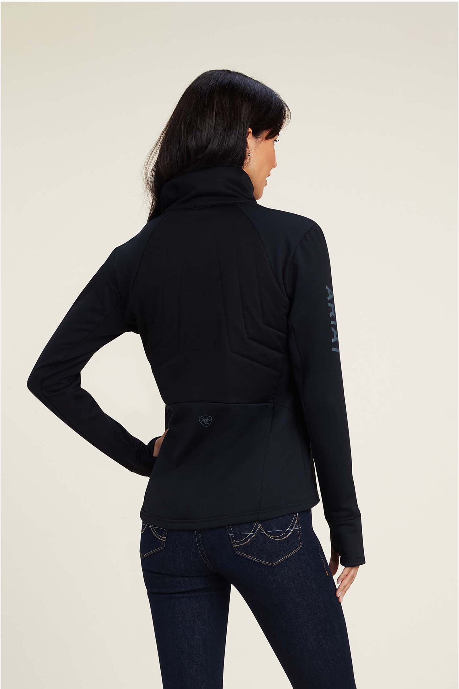 Ariat Venture sweatshirt med 1/2 glidelås til dame