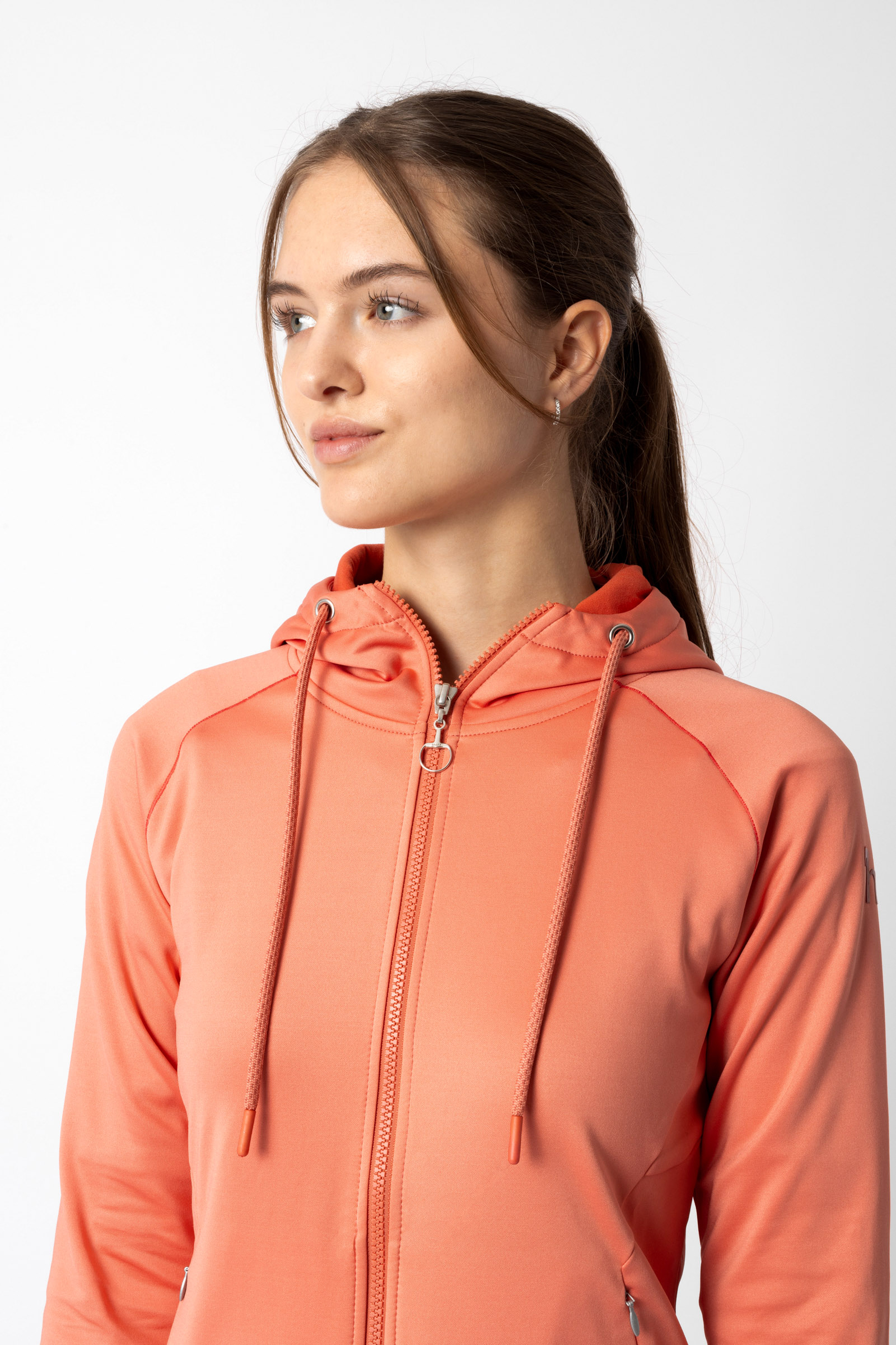 Horze Aida funksjonell sweatshirt med hette, til dame