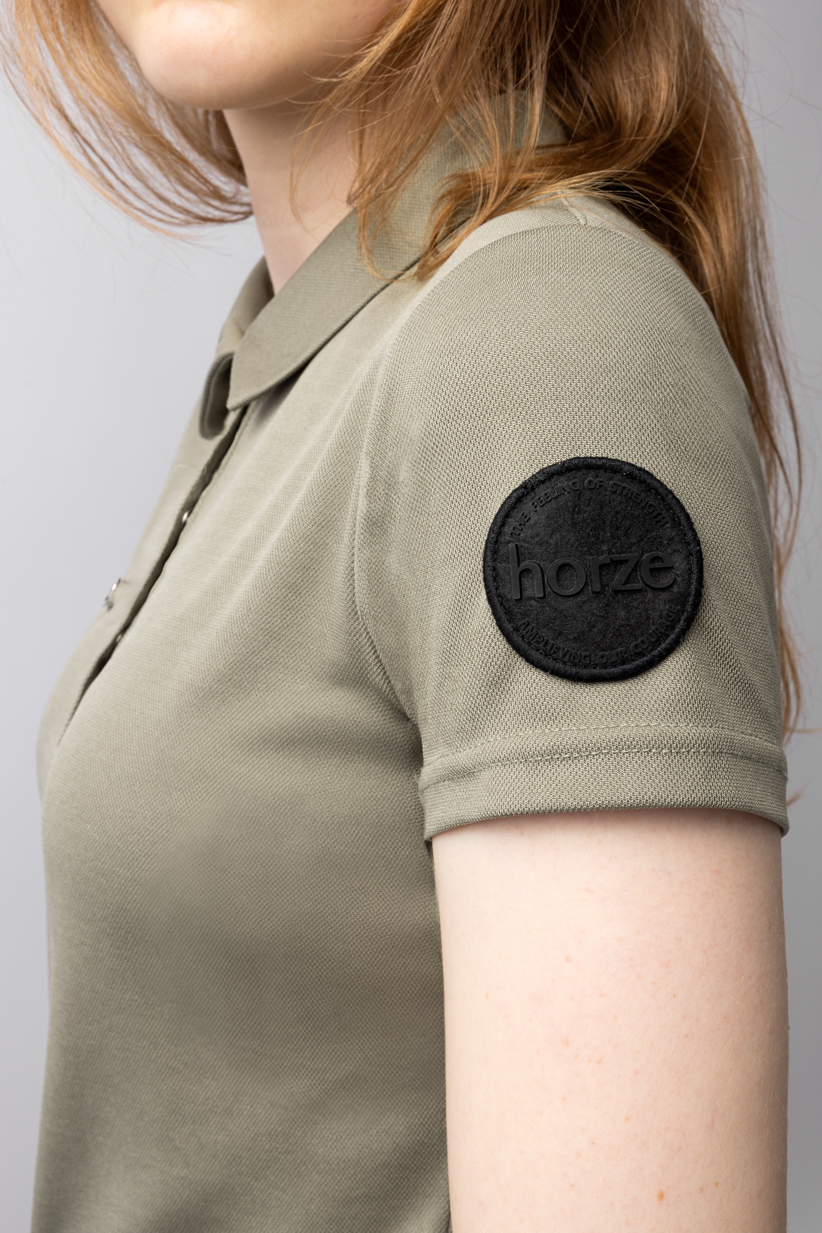 Horze Denise funksjonell kortermet poloskjorte, dame