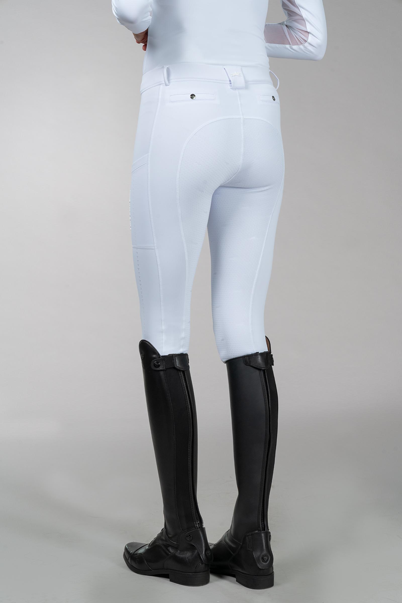 Schockem&ouml;hle Sports Air Sporty Pro dame rideleggings med fullgrip