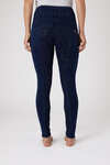 Horze Kacy helforsterket denim thermo ridebukse, dame