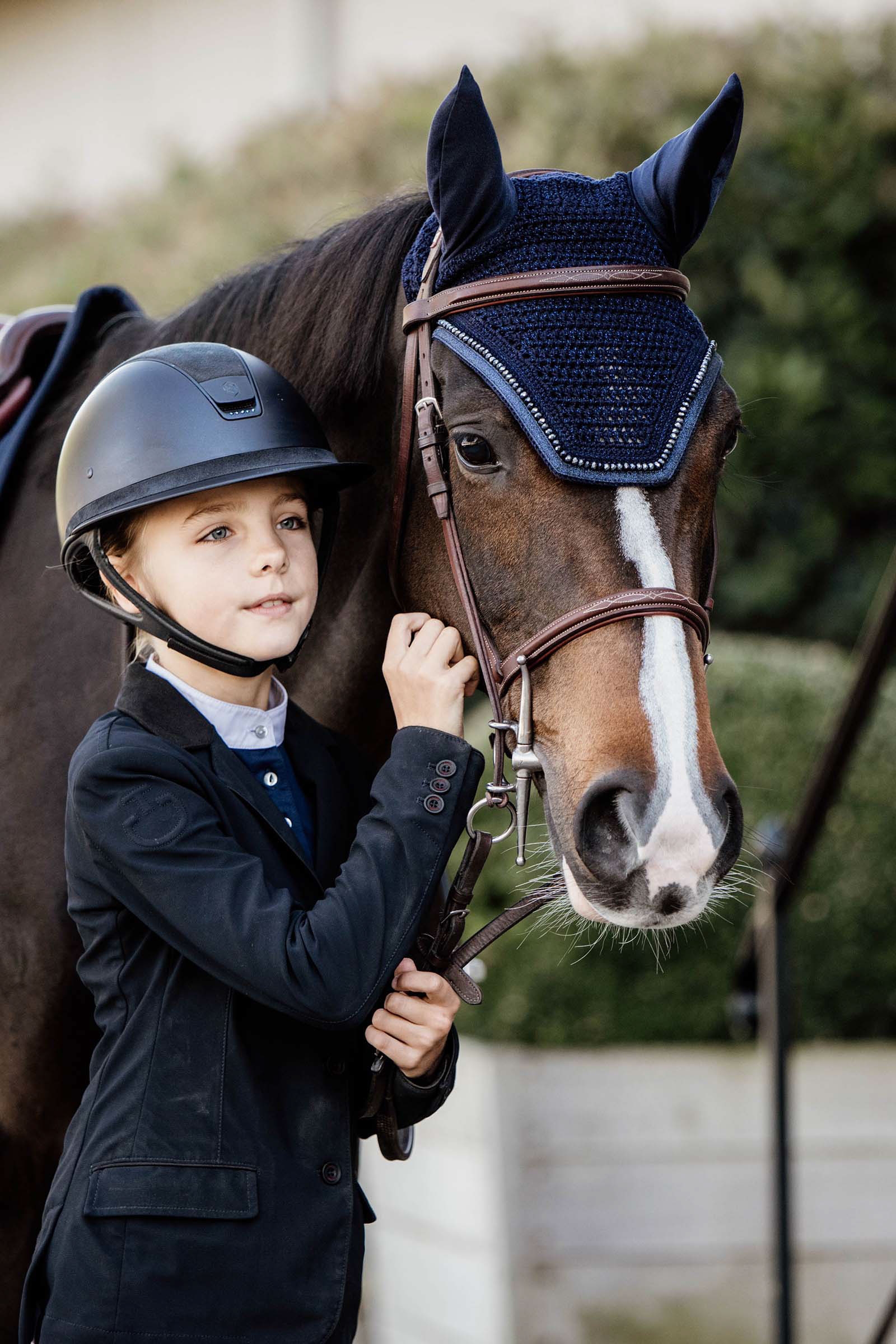 Kentucky Horsewear Wellington fluehette med glitter  