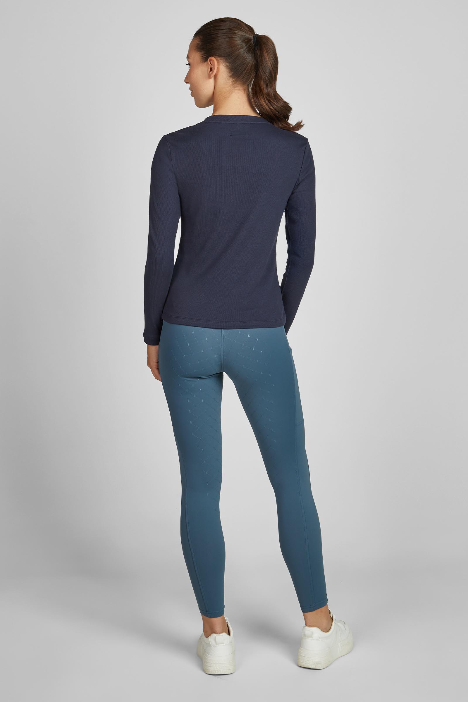 Eskadron Classic Sport SS26 Dame ribbet langermet skjorte