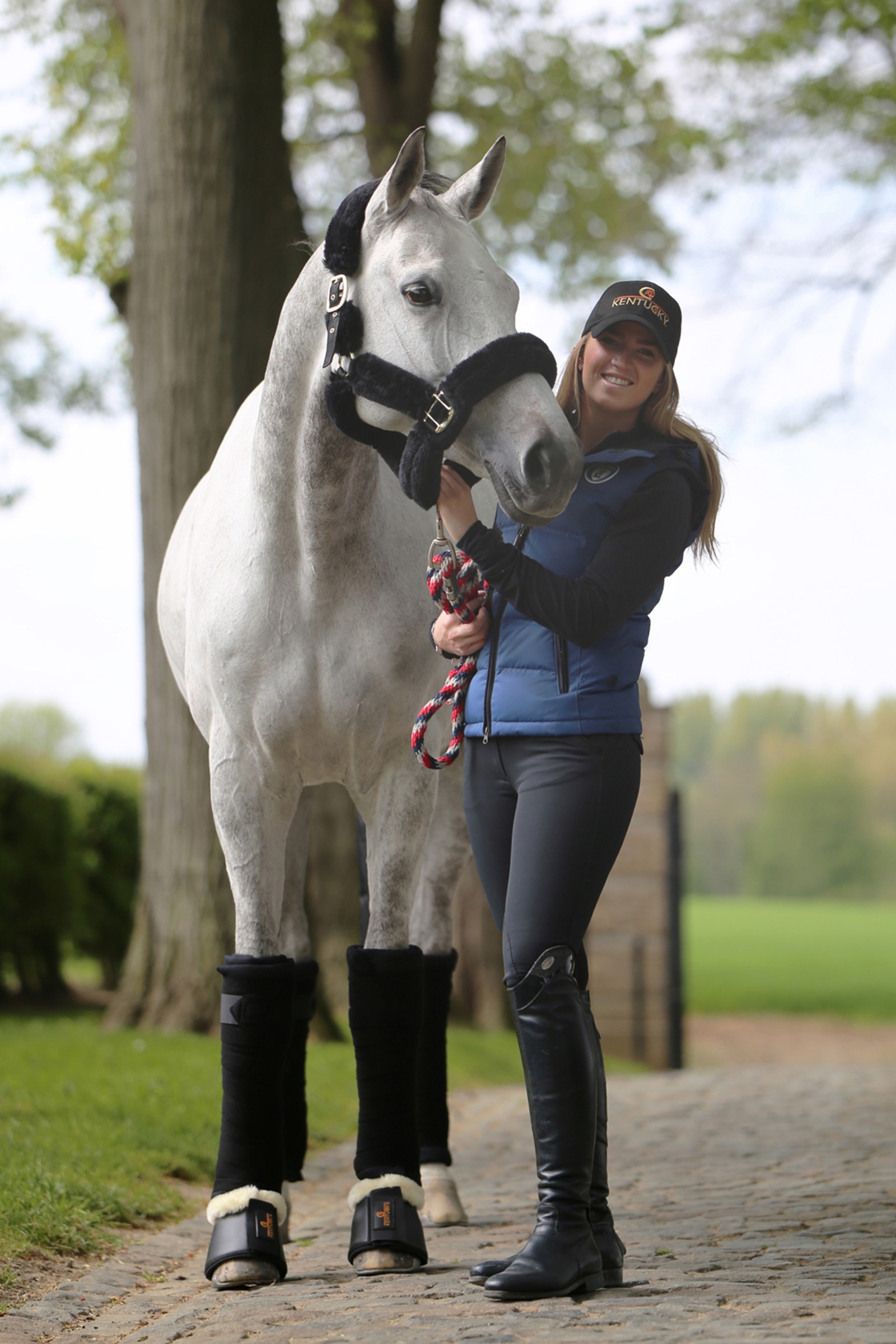 Kentucky Horsewear Ullbandasjer, sett med 4
