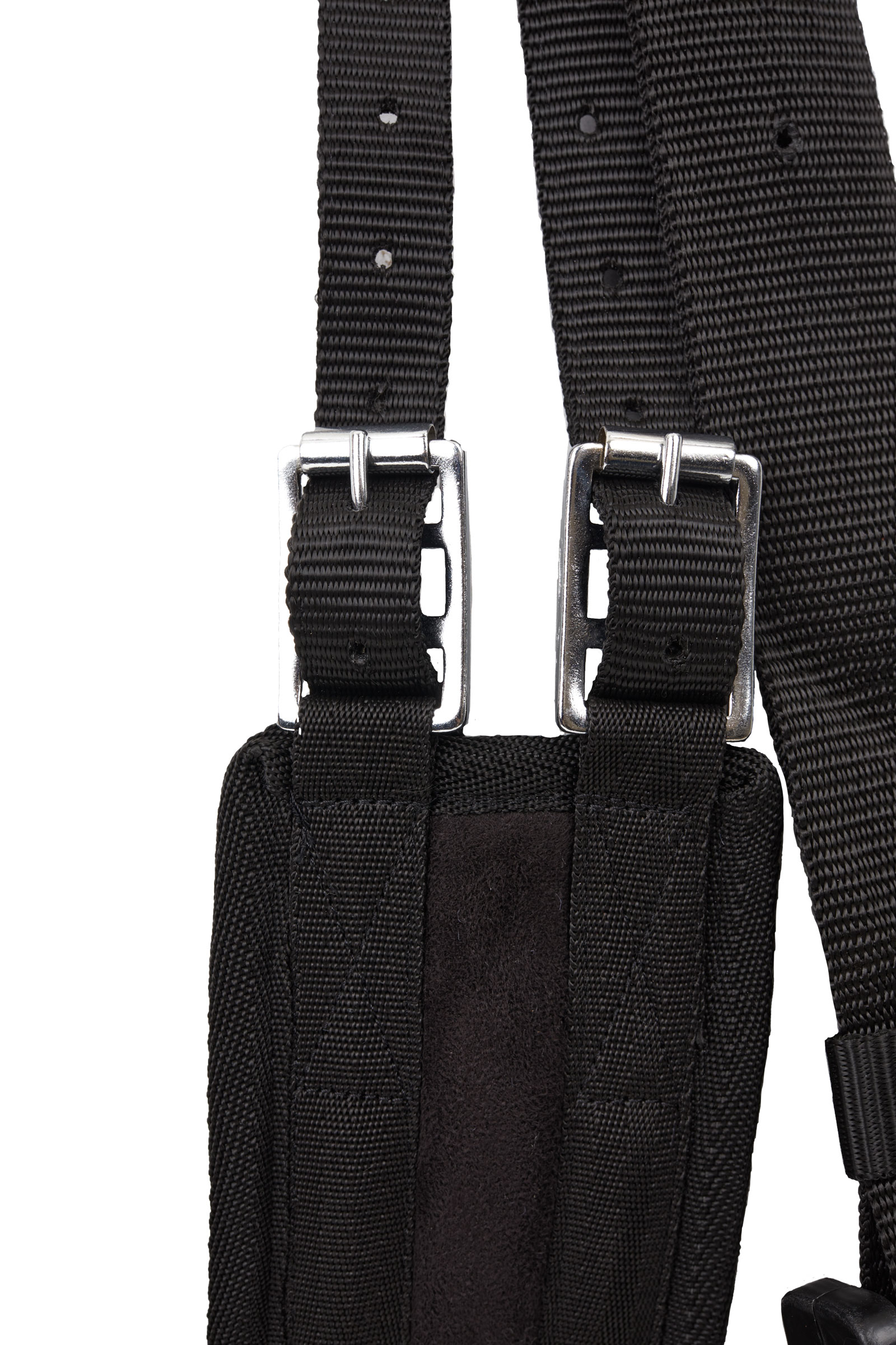 Horze barbaksal i semsket PU-l&aelig;r