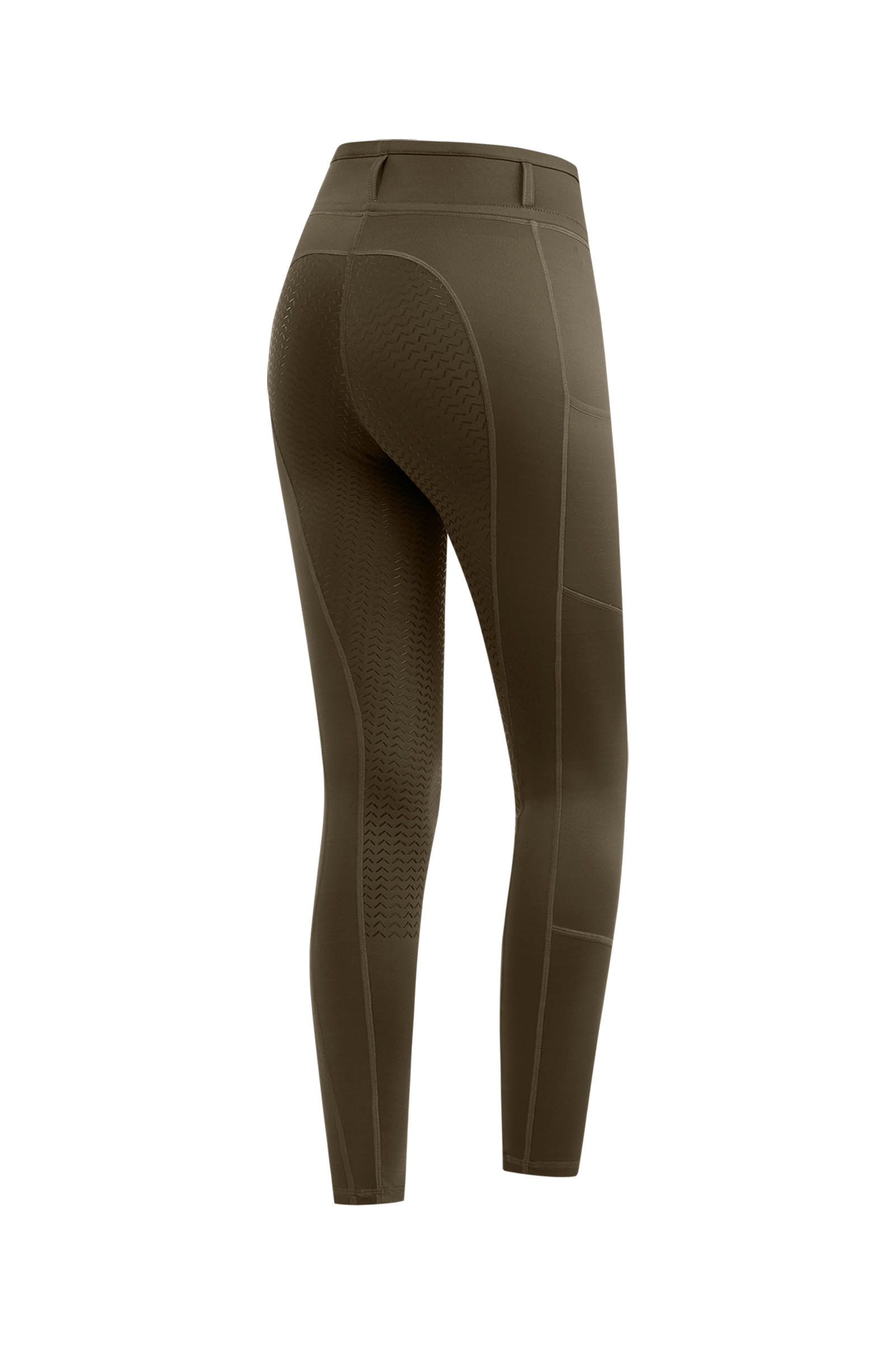 Green Brown ELT Ella dame full grip termo ridetights