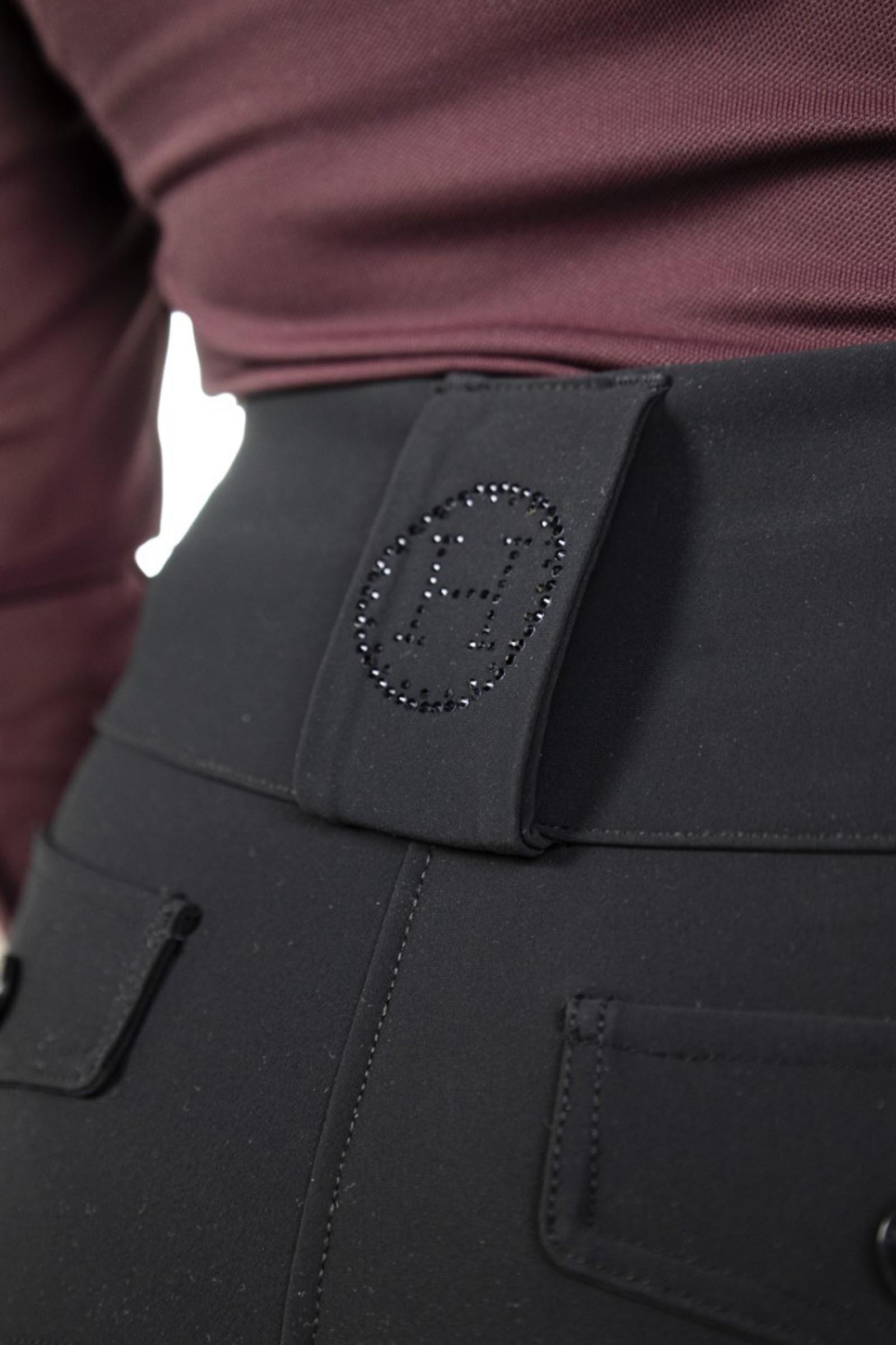 Harcour Ludivine dame ridebukse med fullgrip