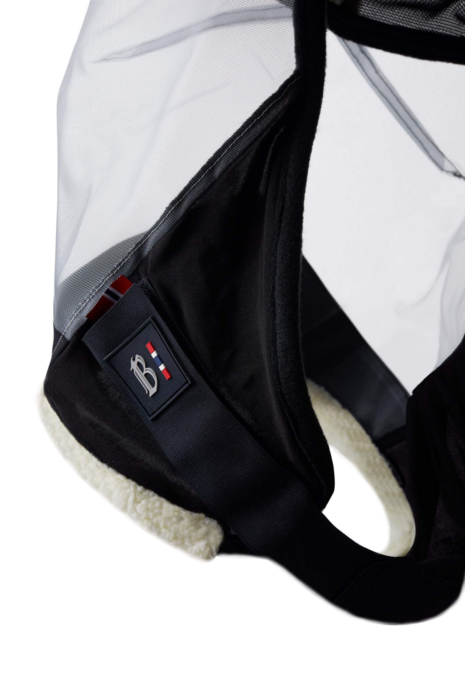 B Vertigo Delux fluemaske med fuskepels