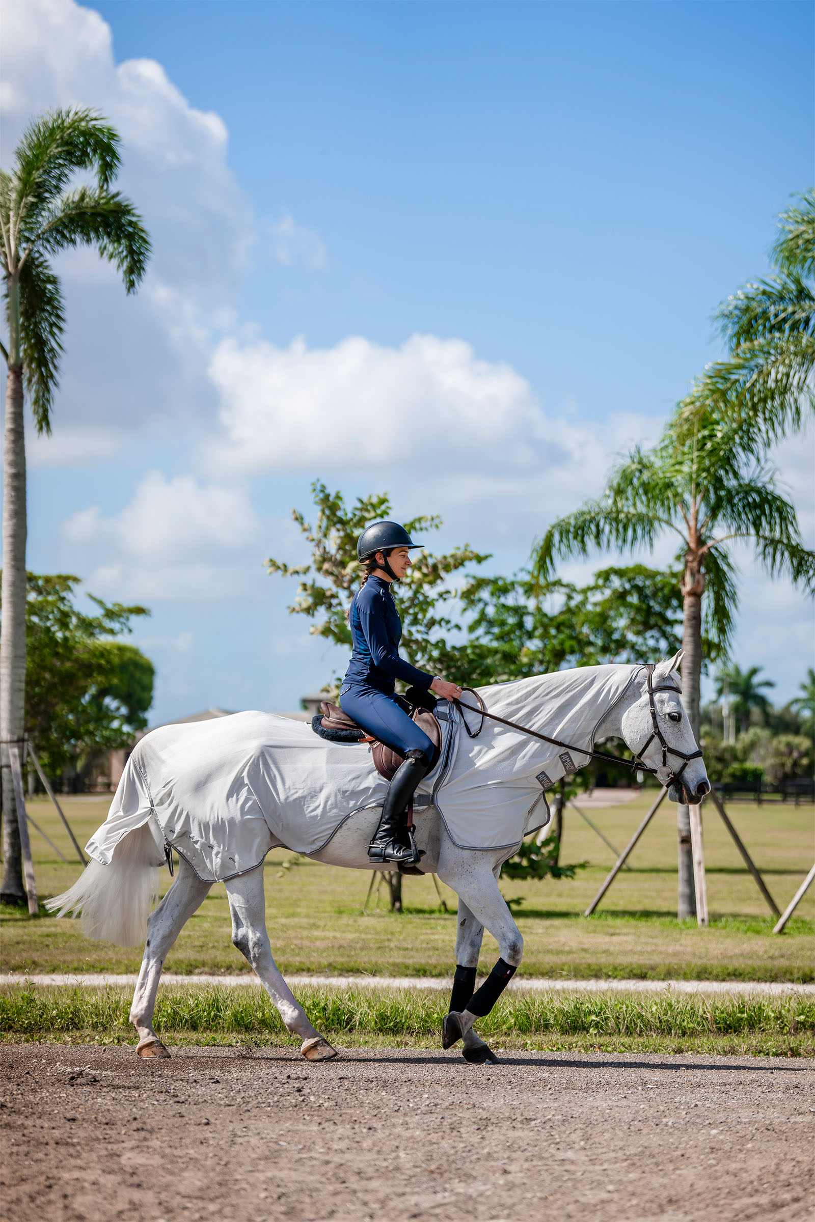 Horseware Amigo Flyrider treningsdekken, 0 g