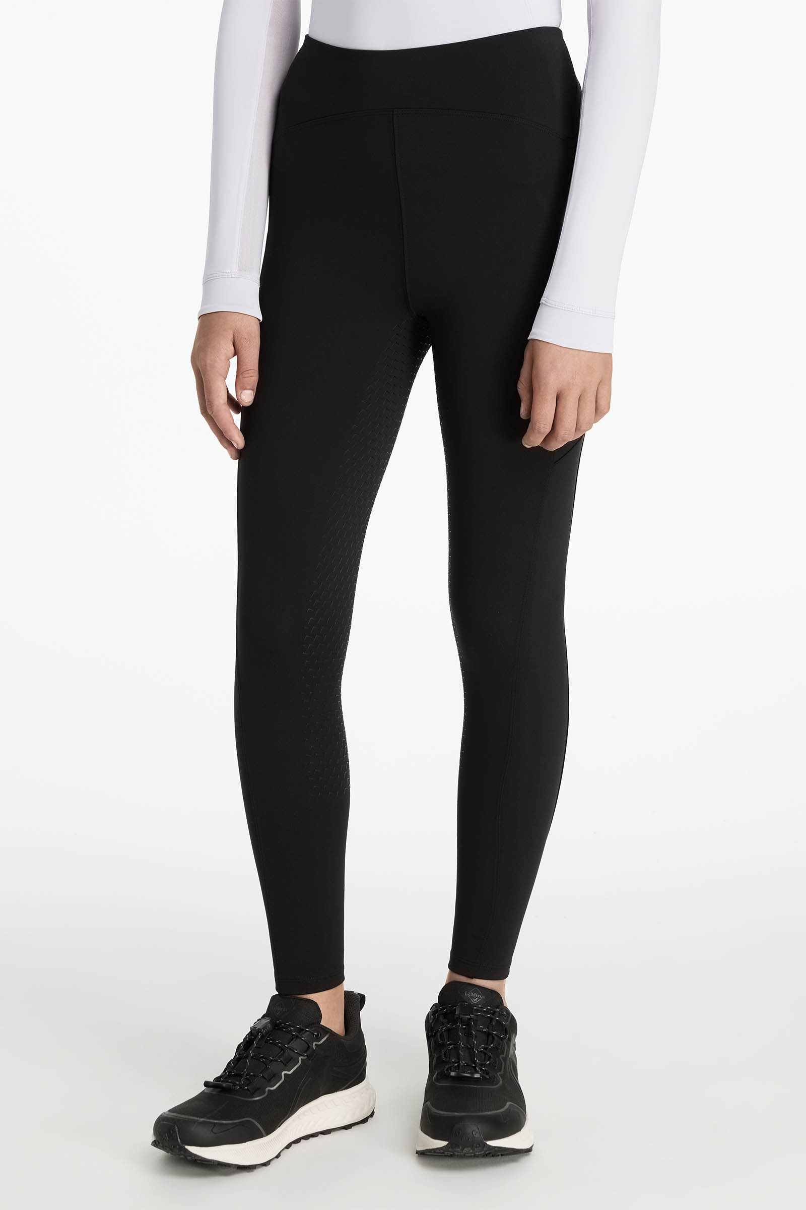 LeMieux Young Rider Nell ridebukse for barn med b&oslash;rstet innside og full grip