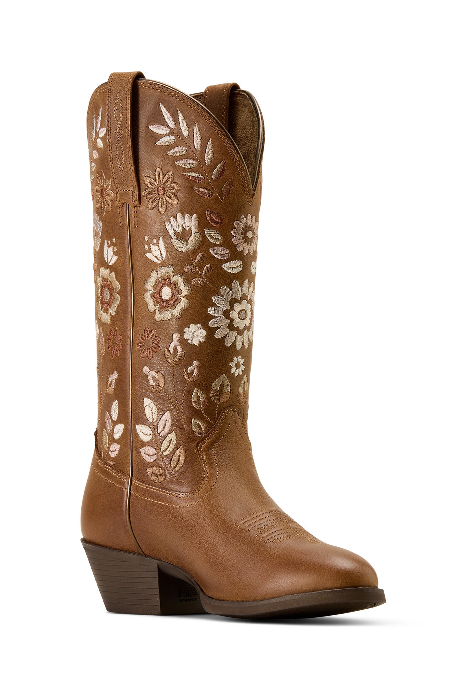 Ariat Dame Heritage Meadow western boots med rund t&aring;