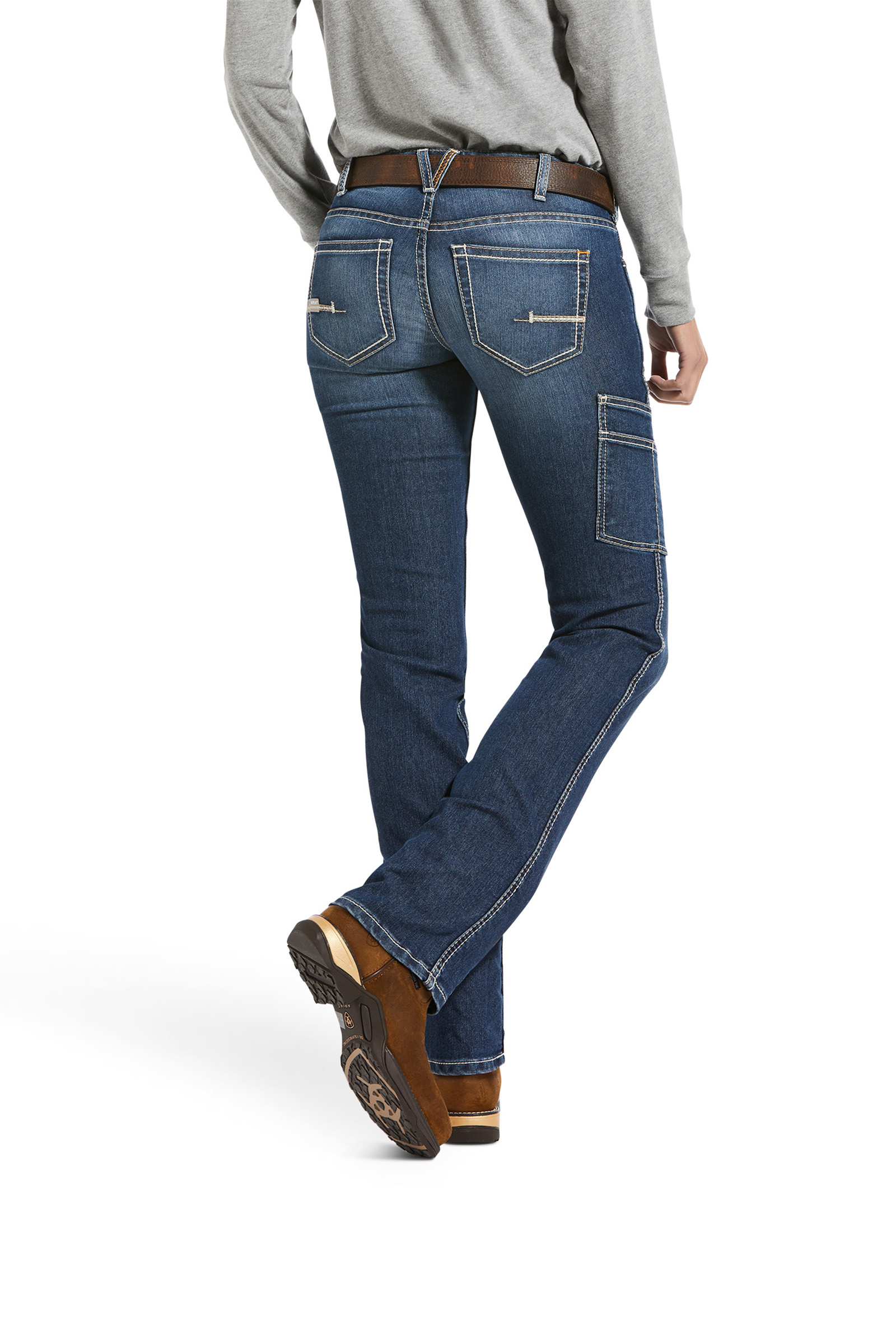 Ariat Rebar Dame Durastretch Riveter jeans med rett ben