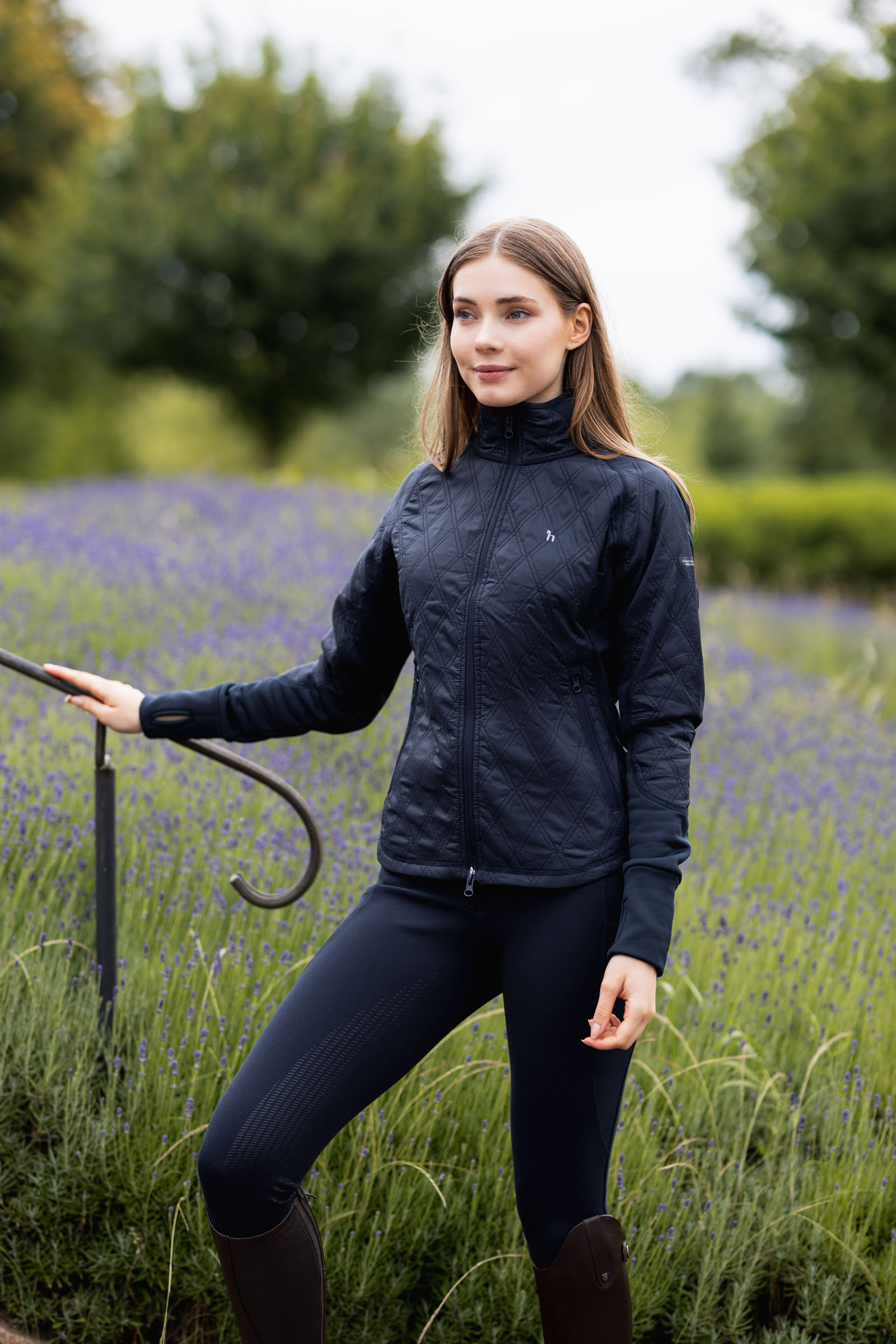 Horze Zoe lett vattert damejakke