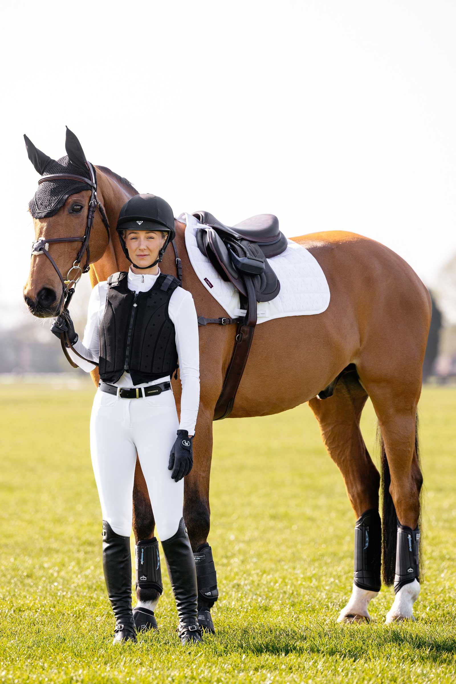 LeMieux 3D Mesh Self-Cool Eurojump Sprangsjabrak