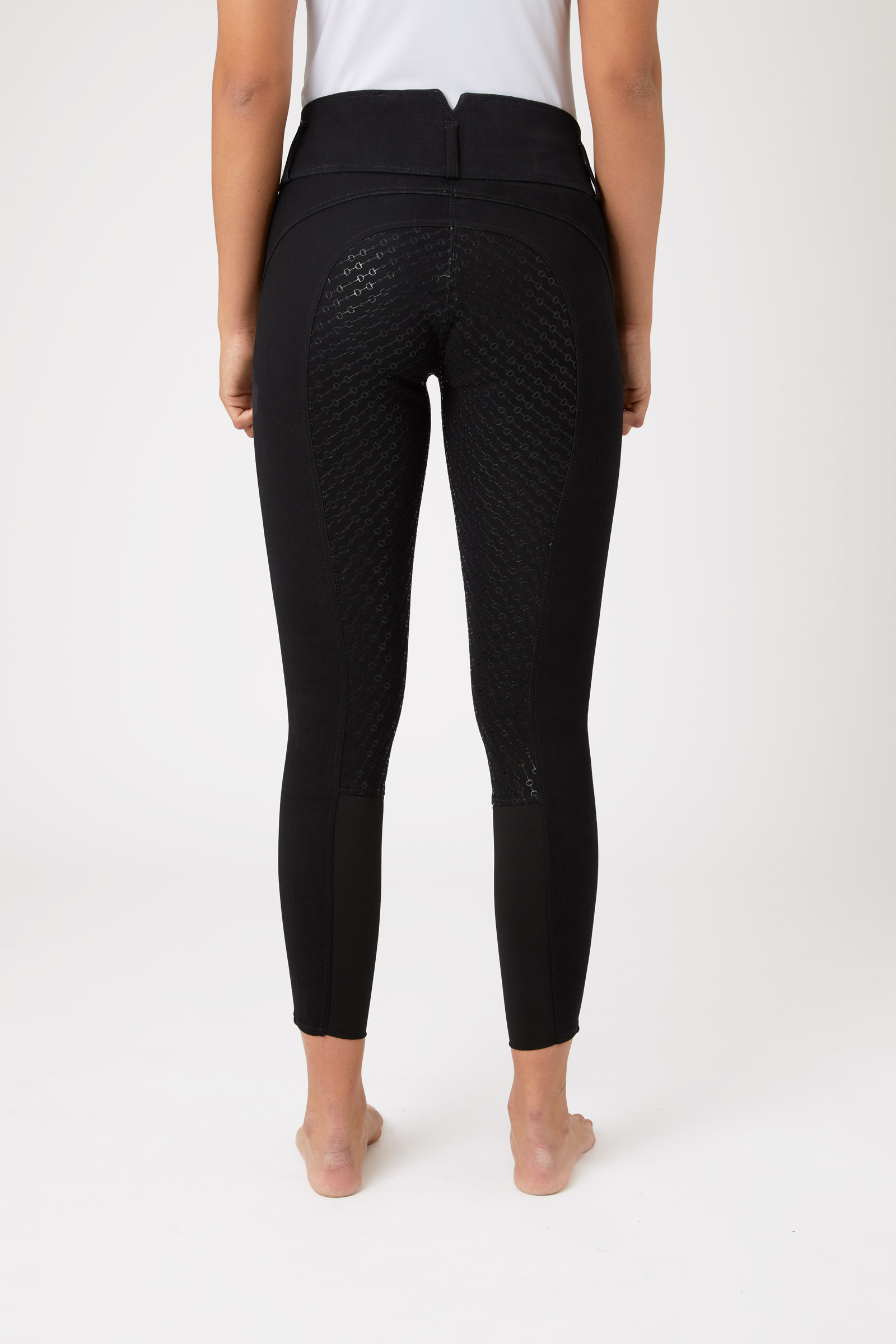 Horze Daniela helforsterkede ridebukser med silikon, dame