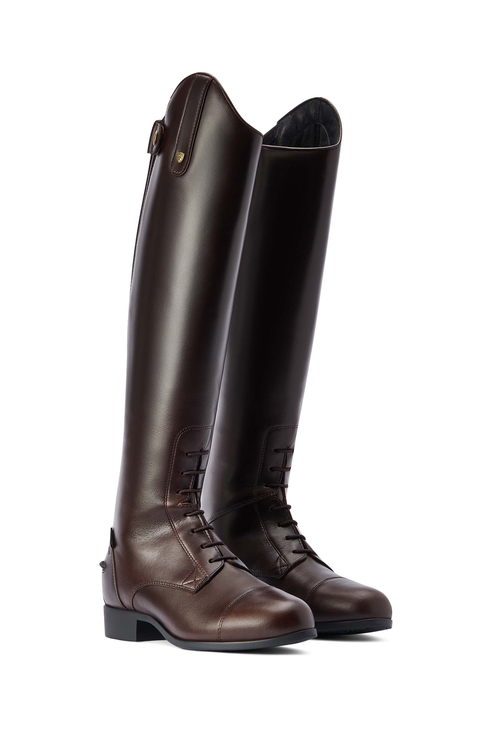 Chocolate Brown Ariat Heritage Contour II H2O isolerte ridestøvler for damer