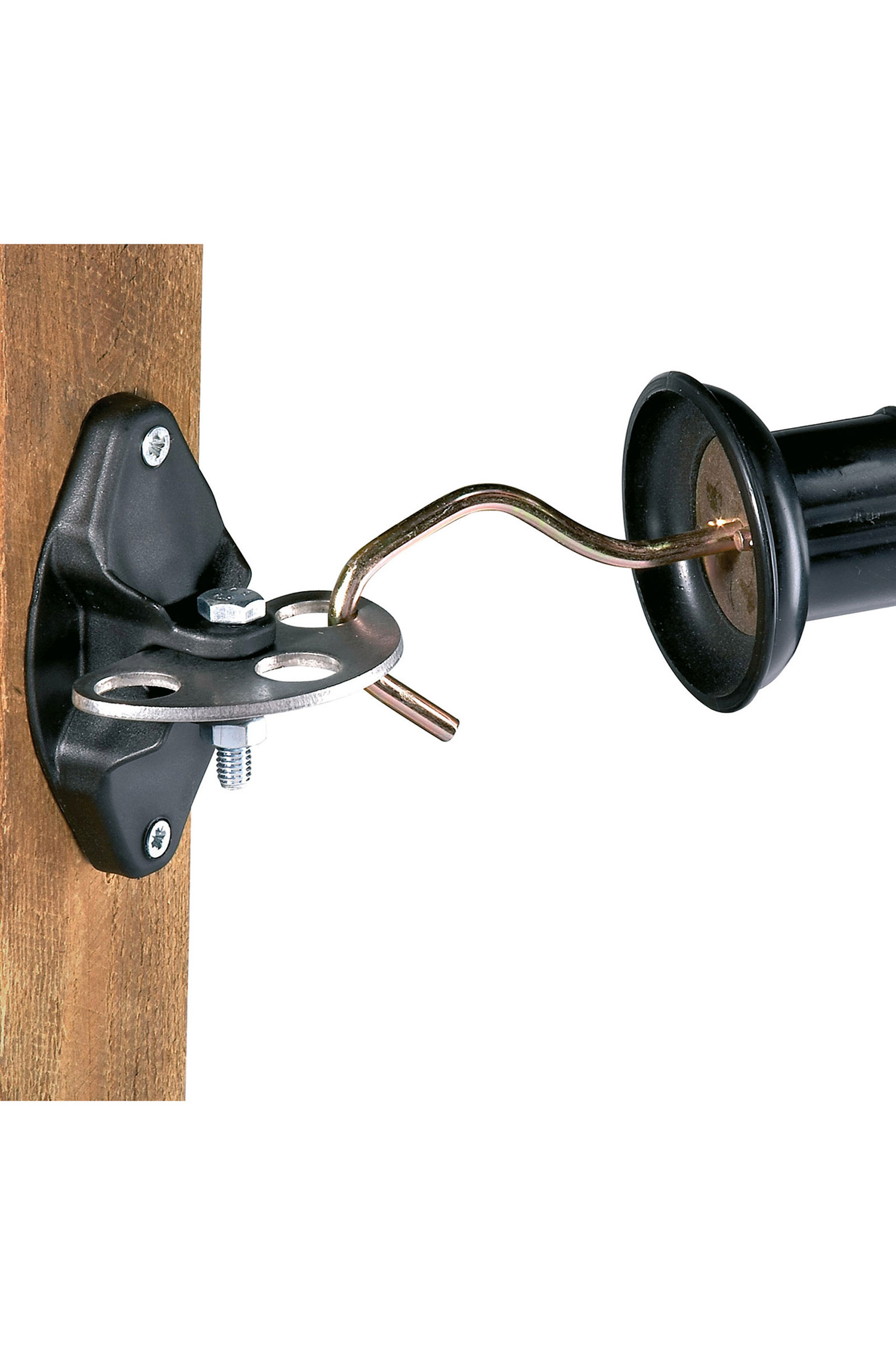 Farm Patrol grindhåndtak isolator vario rustfritt stål, 2 stk/blister