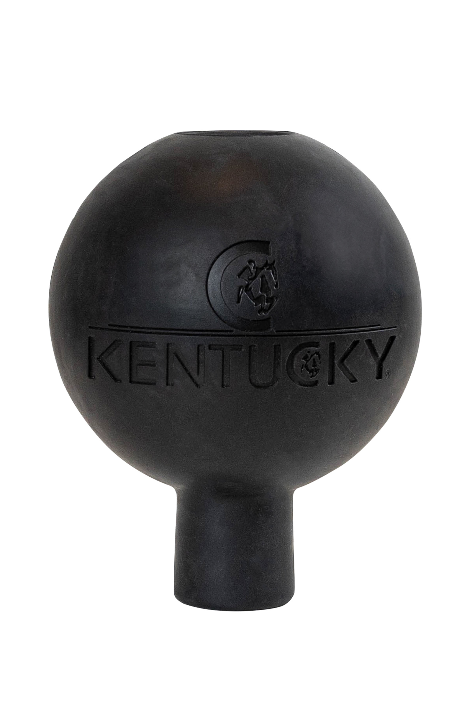 Black Kentucky Horsewear Lead &amp, Wall beskyttende gummiball