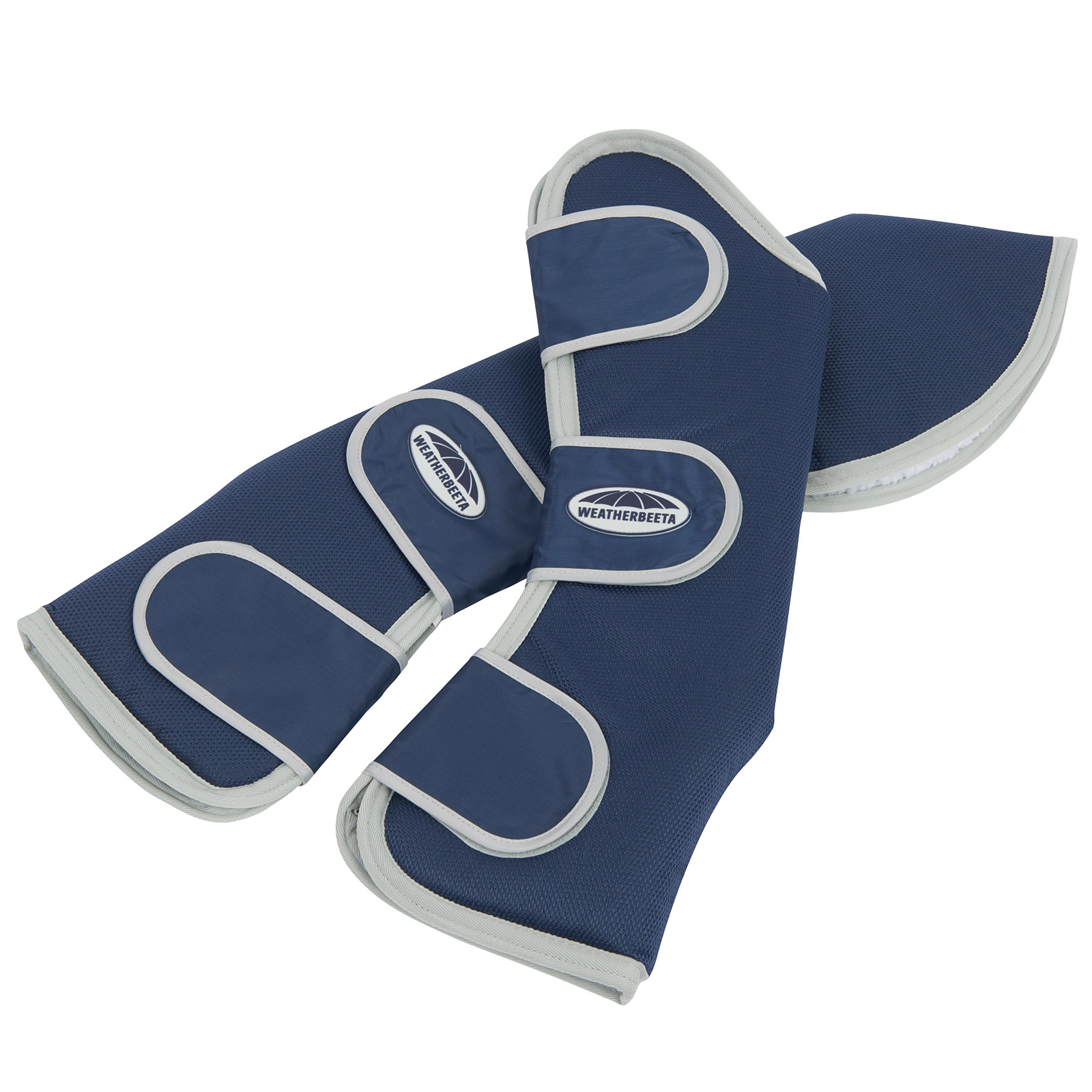 Dark Blue/Silver Weatherbeeta Wide Tab Long transportbelegg