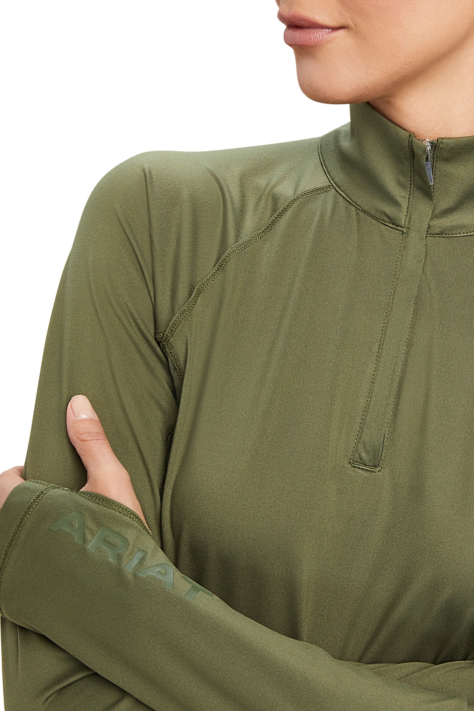 Ariat Lowell 2.0 langermet skjorte med 1/4 glidelås, dame