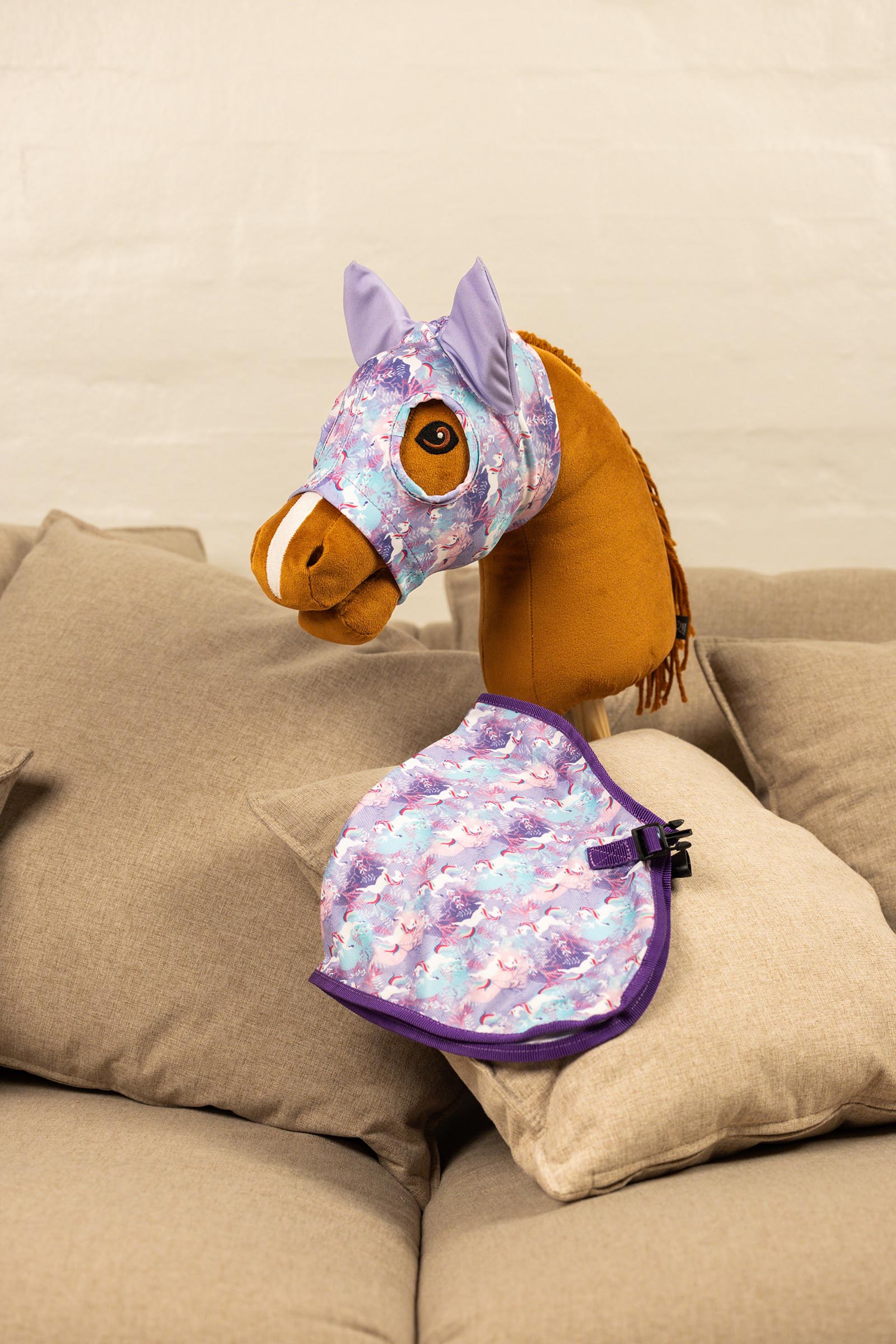My Hobby Horse l&oslash;psmaske med enhj&oslash;rning print