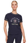 Tommy Hilfiger Equestrian Newport grafisk t-skjorte