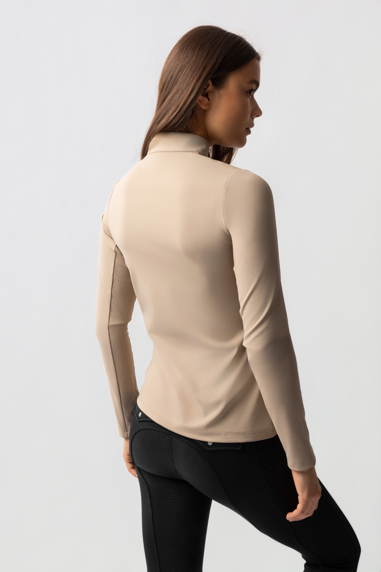 Horze Lilian Damene treningsskjorte med lange ermer