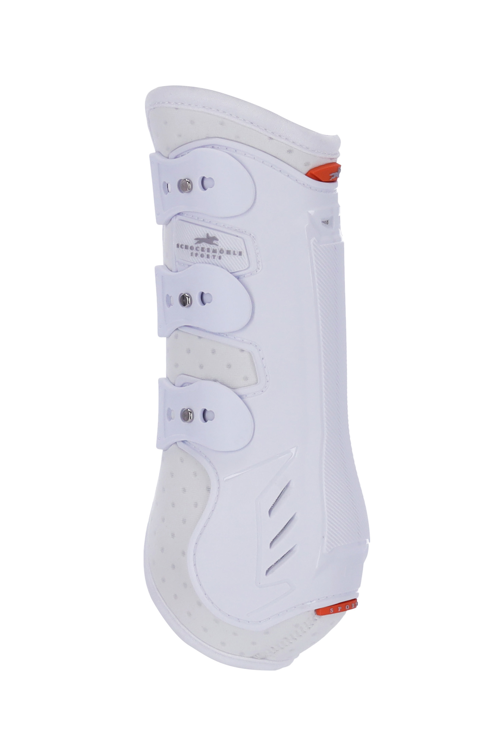 white Schockemöhle Sports Air Flow Dressurbeinbeskyttere Foran
