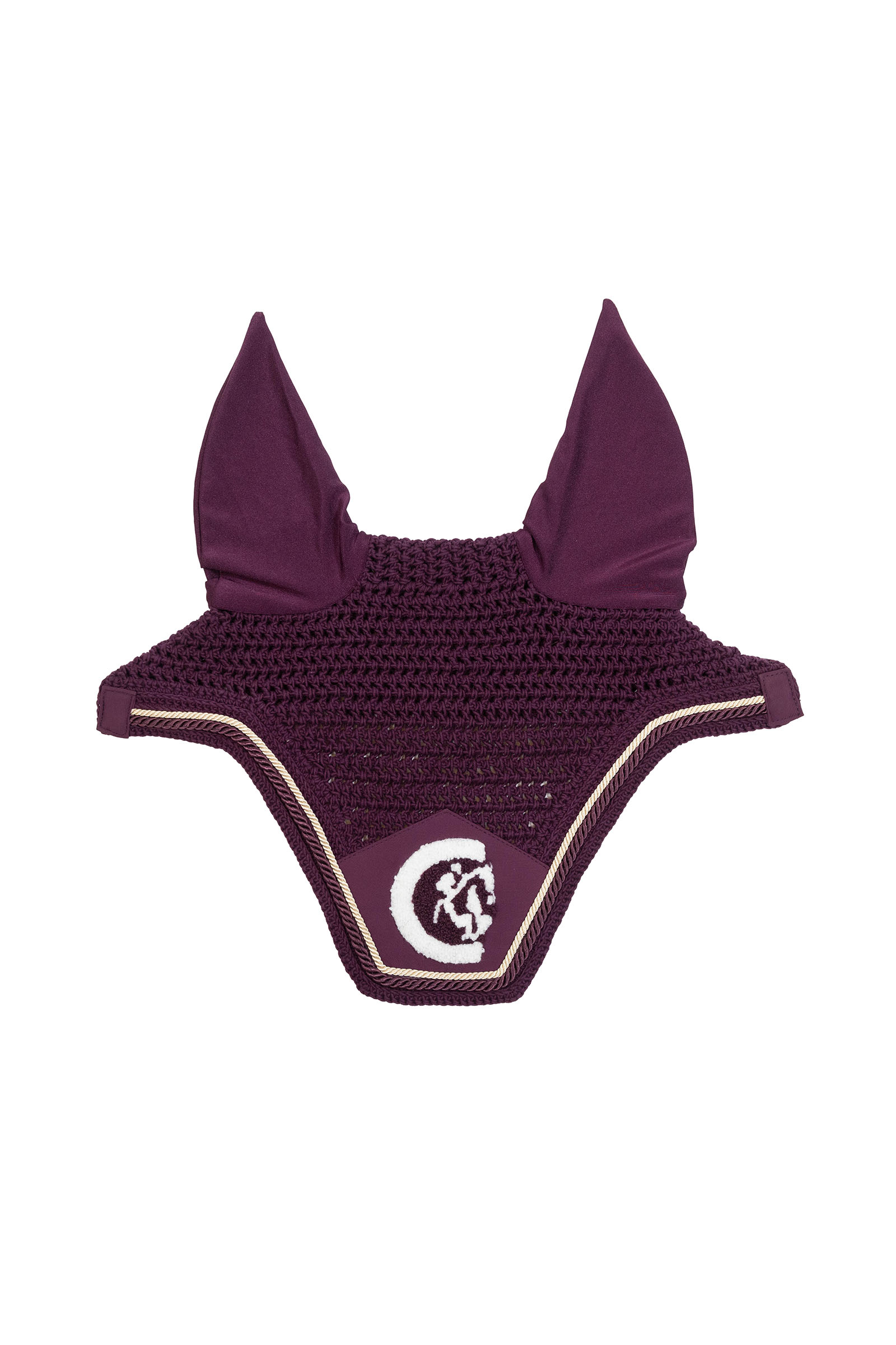 purple Kentucky Horsewear &oslash;rehette Wellington 3D Logo rope
