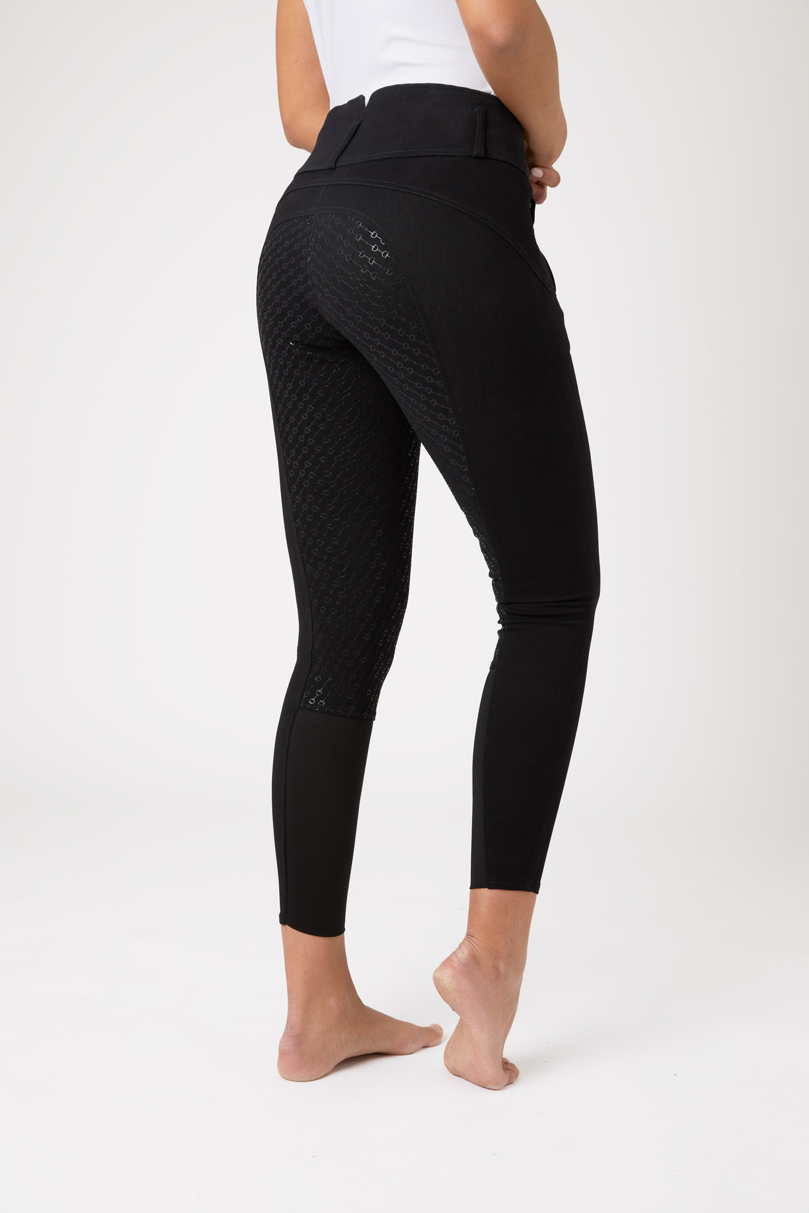 Horze Daniela helforsterkede ridebukser med silikon, dame