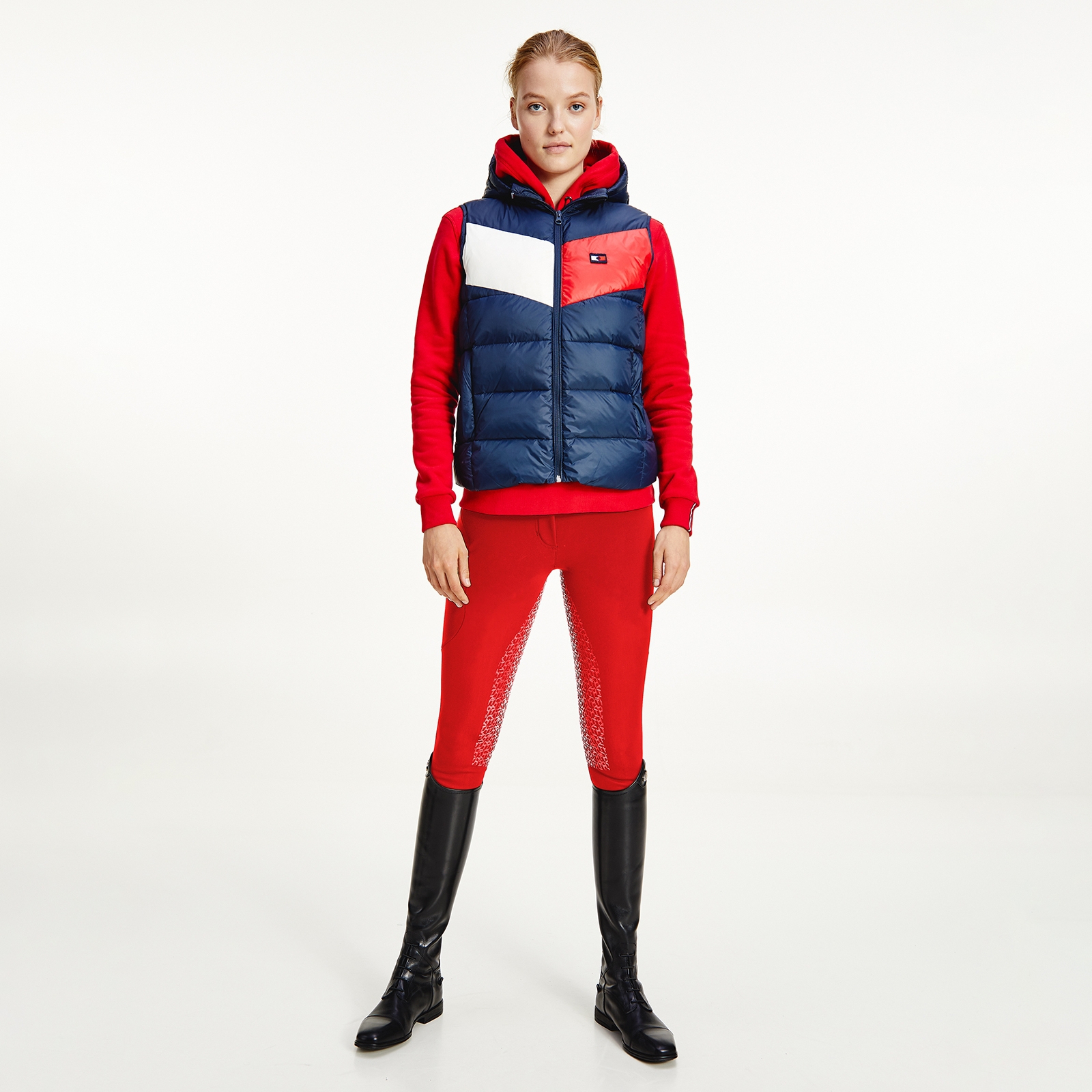 Tommy Hilfiger Equestrian Re-Down vest, dame
