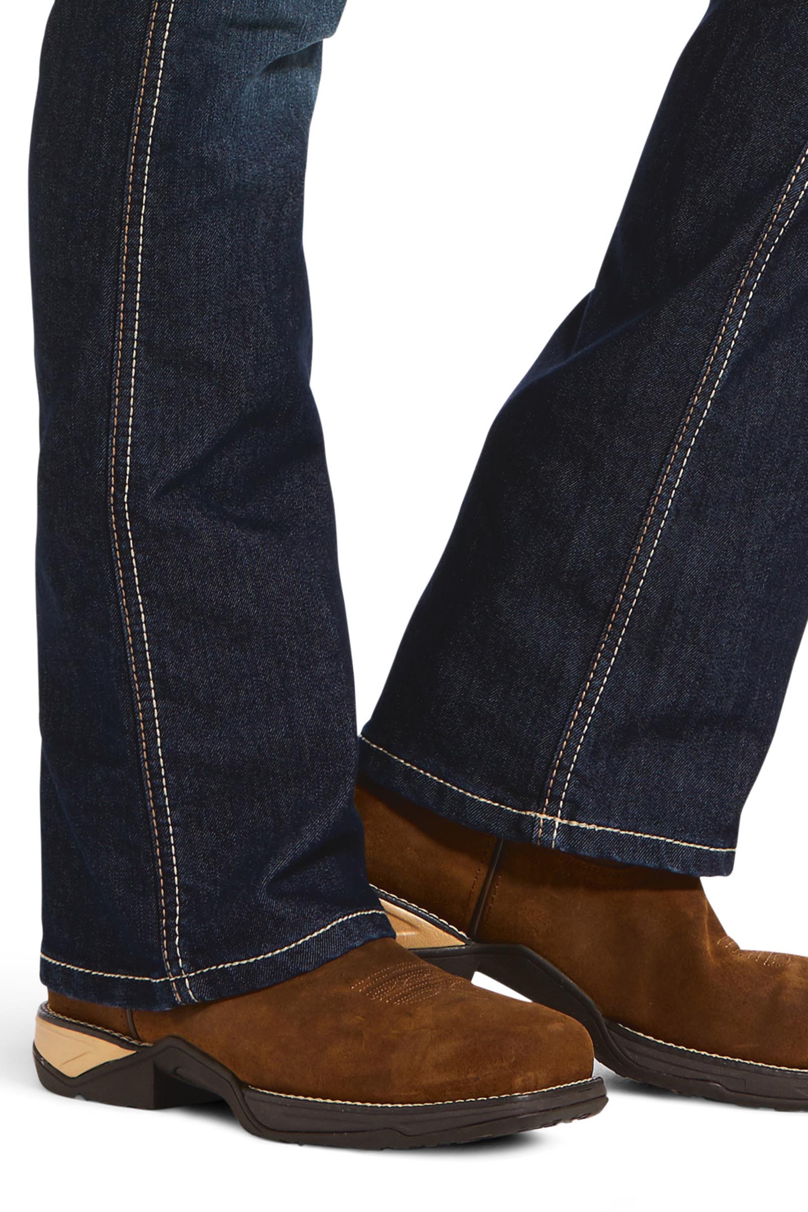 Ariat Rebar MR DuraStretch Riveter bootcut-jeans til dame  