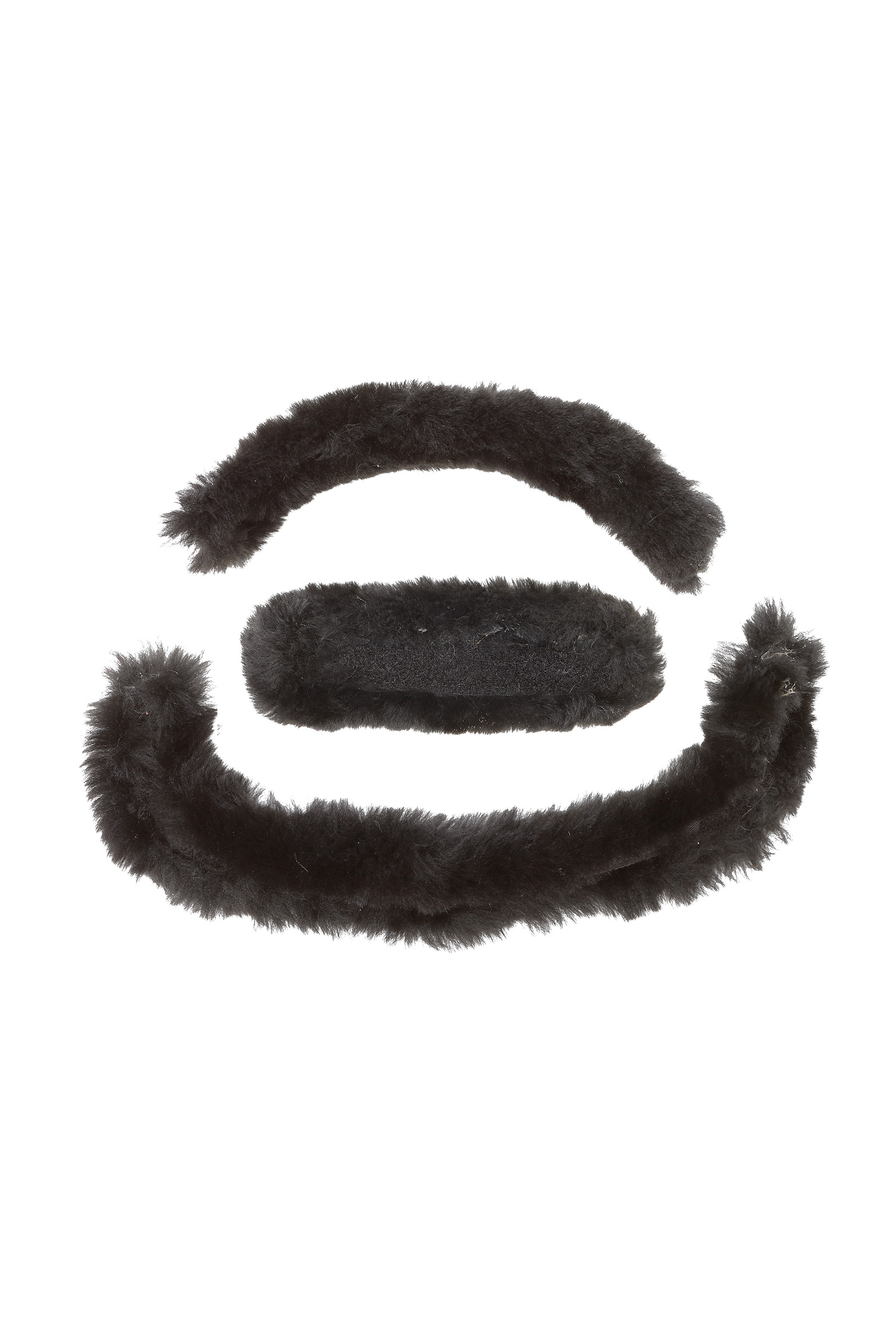 Black Kavalkade Spare ekstra saueskinnspolstring til hodelag Ivy