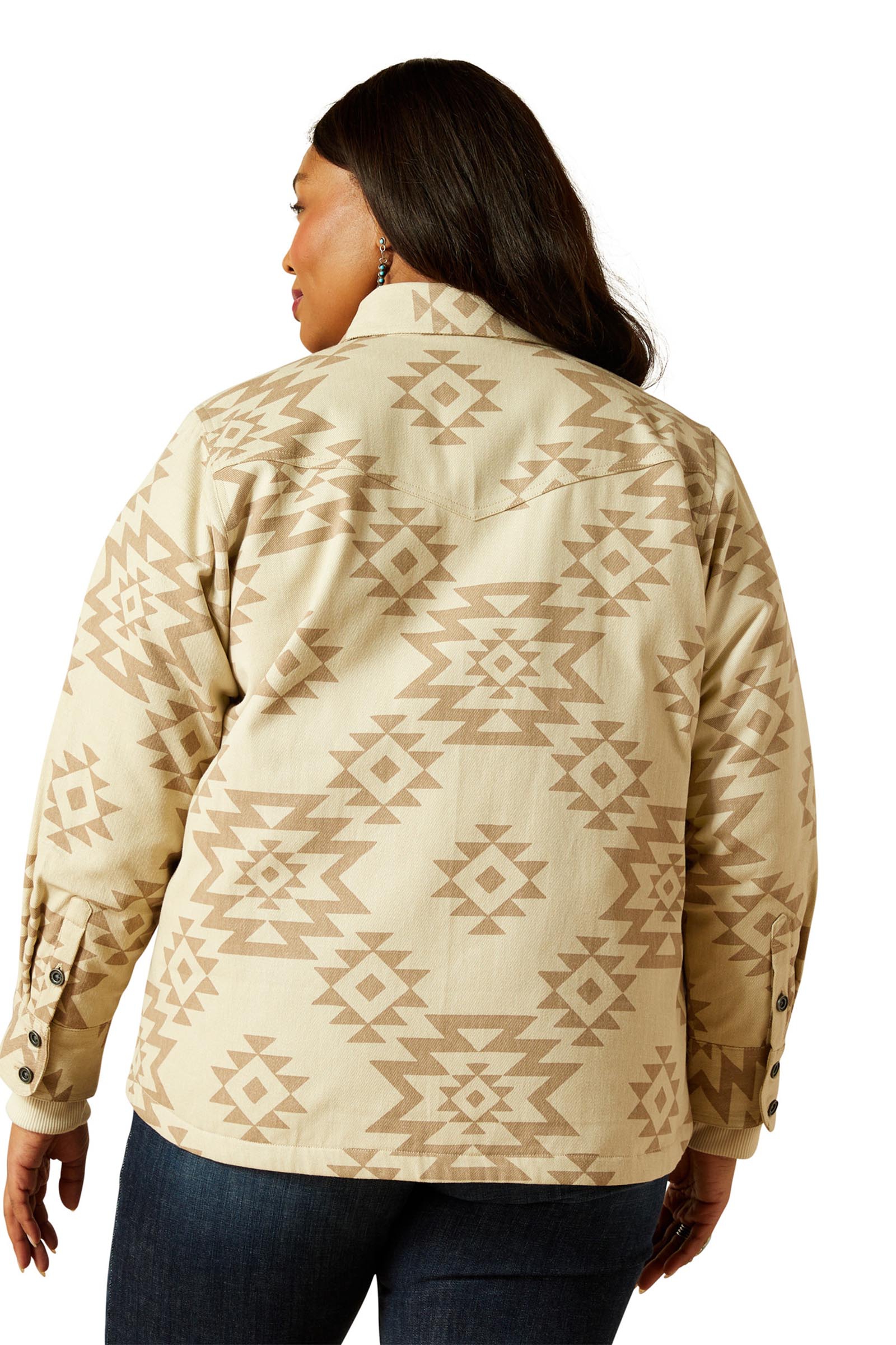 Ariat Clovis vattert dameskjortejakke