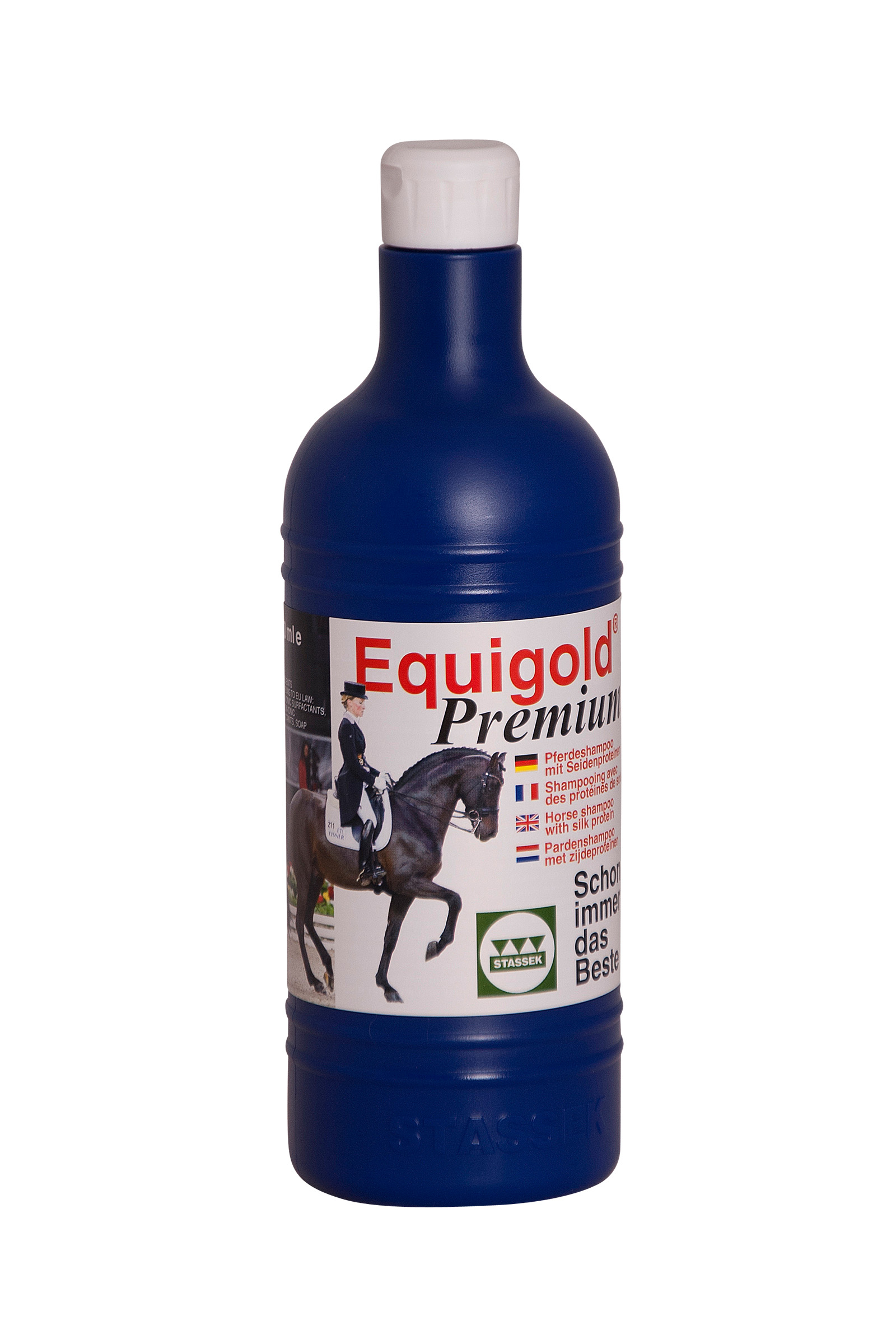Stassek Equigold Premium Hestesjampo, 750 ml